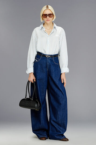 model wearing the new 1987 D-KHELZ denim