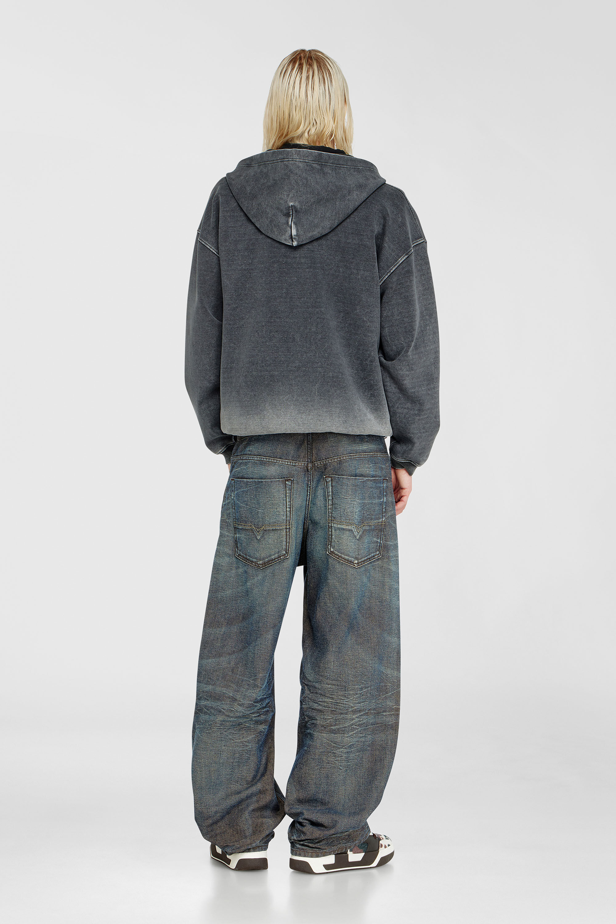 Diesel - Unisex's Relaxed Jeans 1997 D-Enim-M 007EM, Dark Blue - 3
