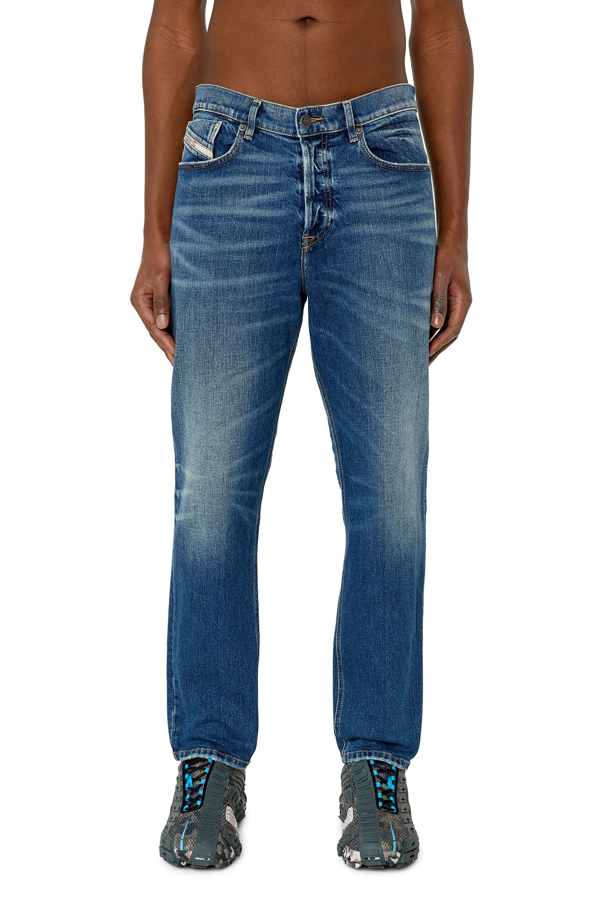 Diesel - Tapered Jeans 2005 D-Fining 007L1, Medium blue - Image 3