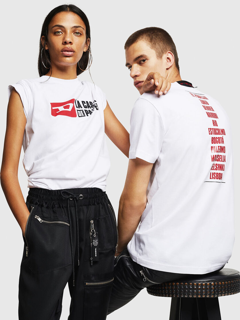 Lcp T Diego Casa T Shirt Diesel X La Casa De Papel