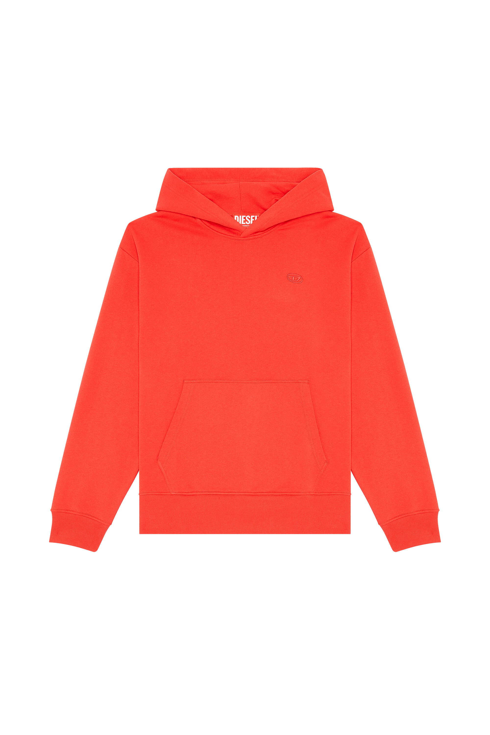Diesel red hoodie cheap