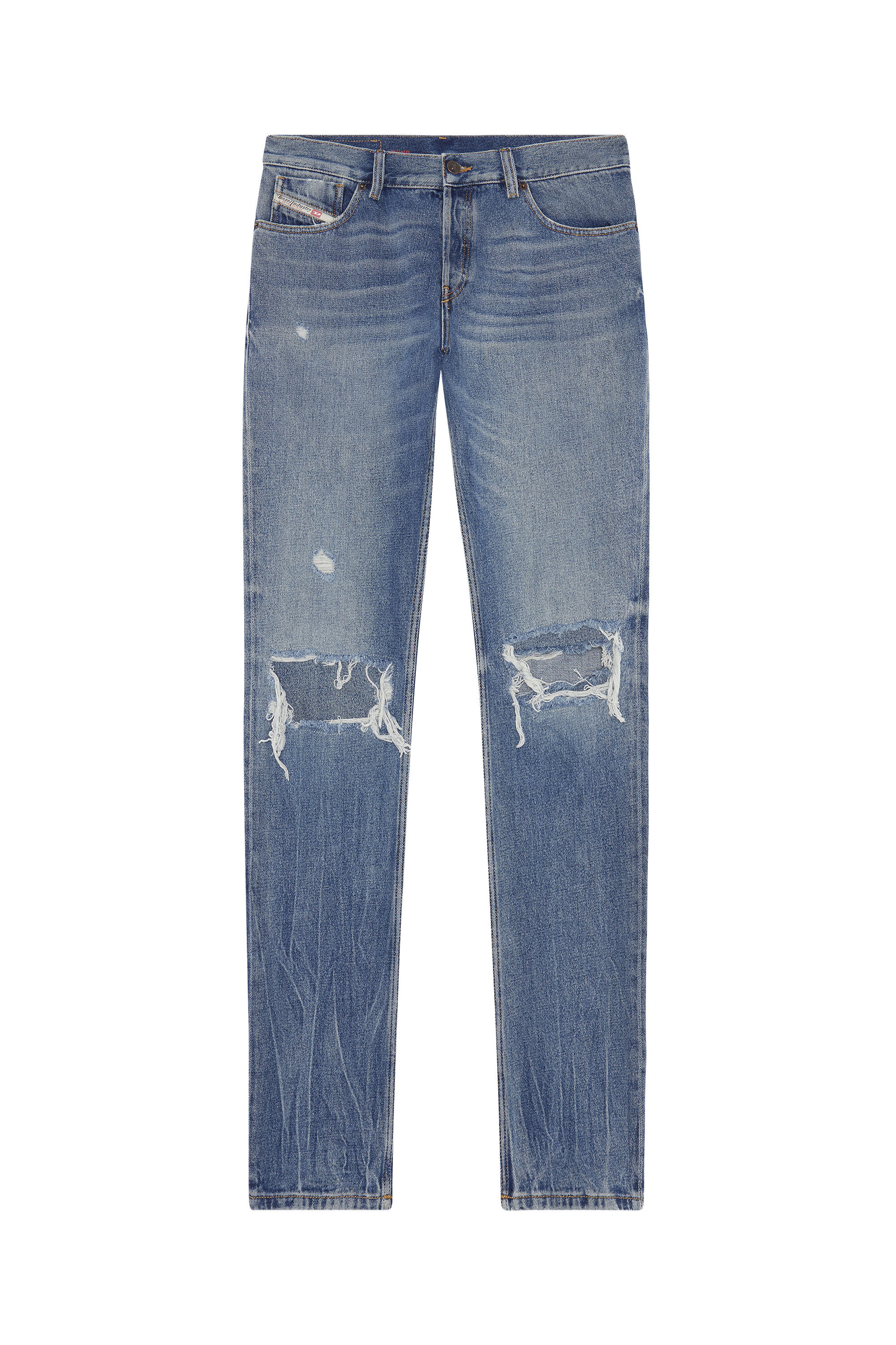 Diesel - 1995 D-Sark 09E02 Straight Jeans, Medium blue - Image 2