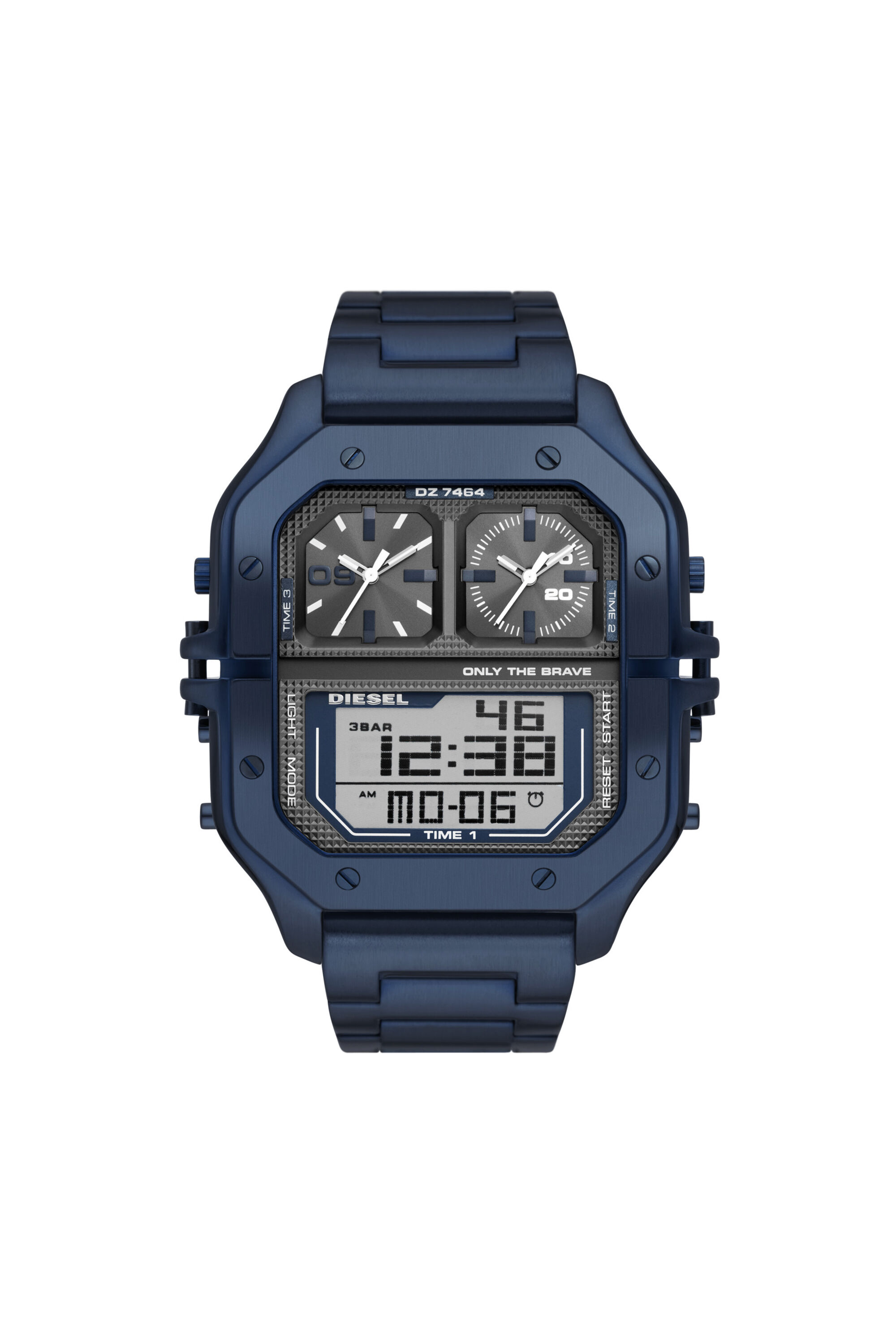 Blue shop digital watch