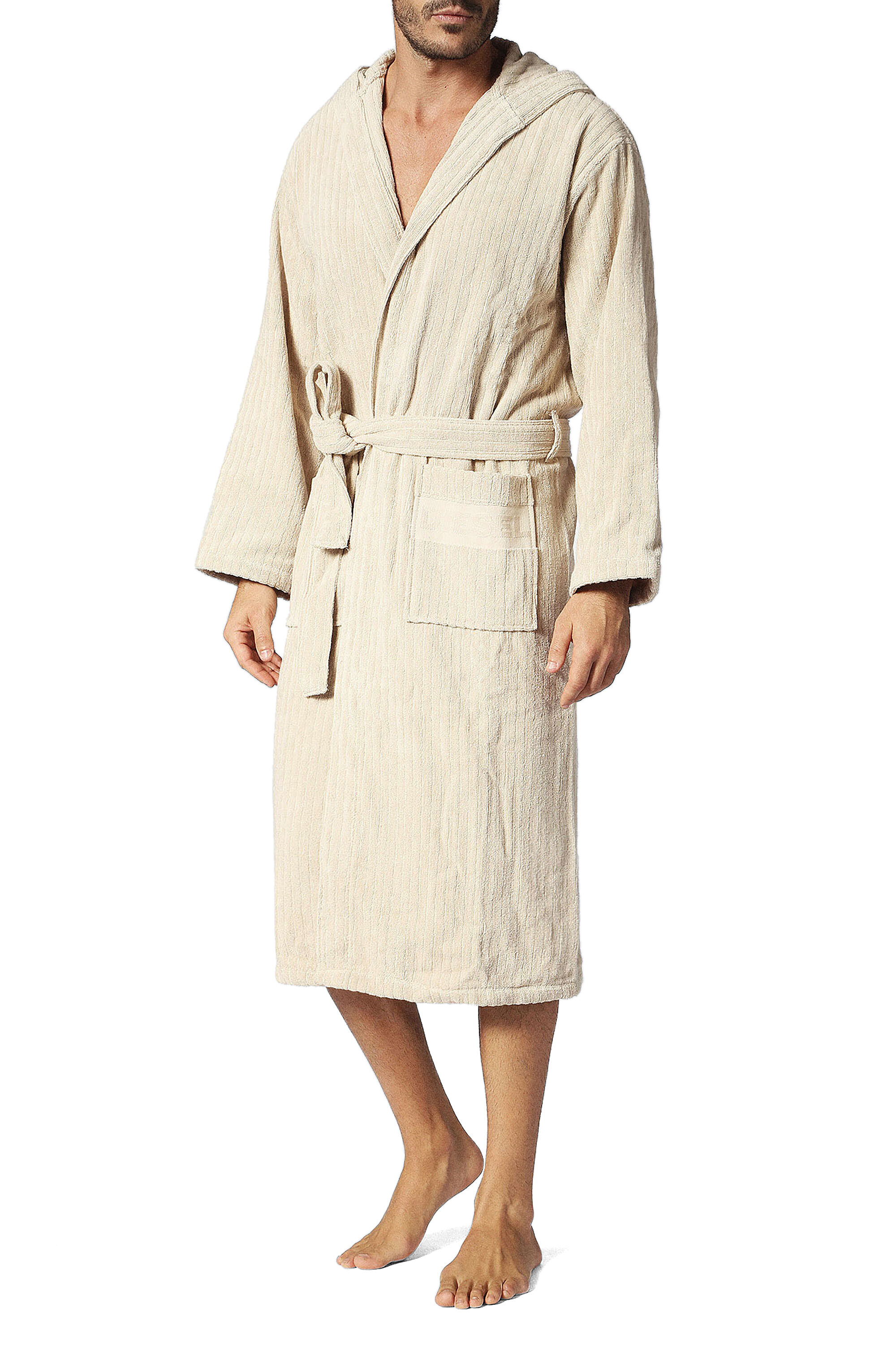 Beige bathrobe Clearance