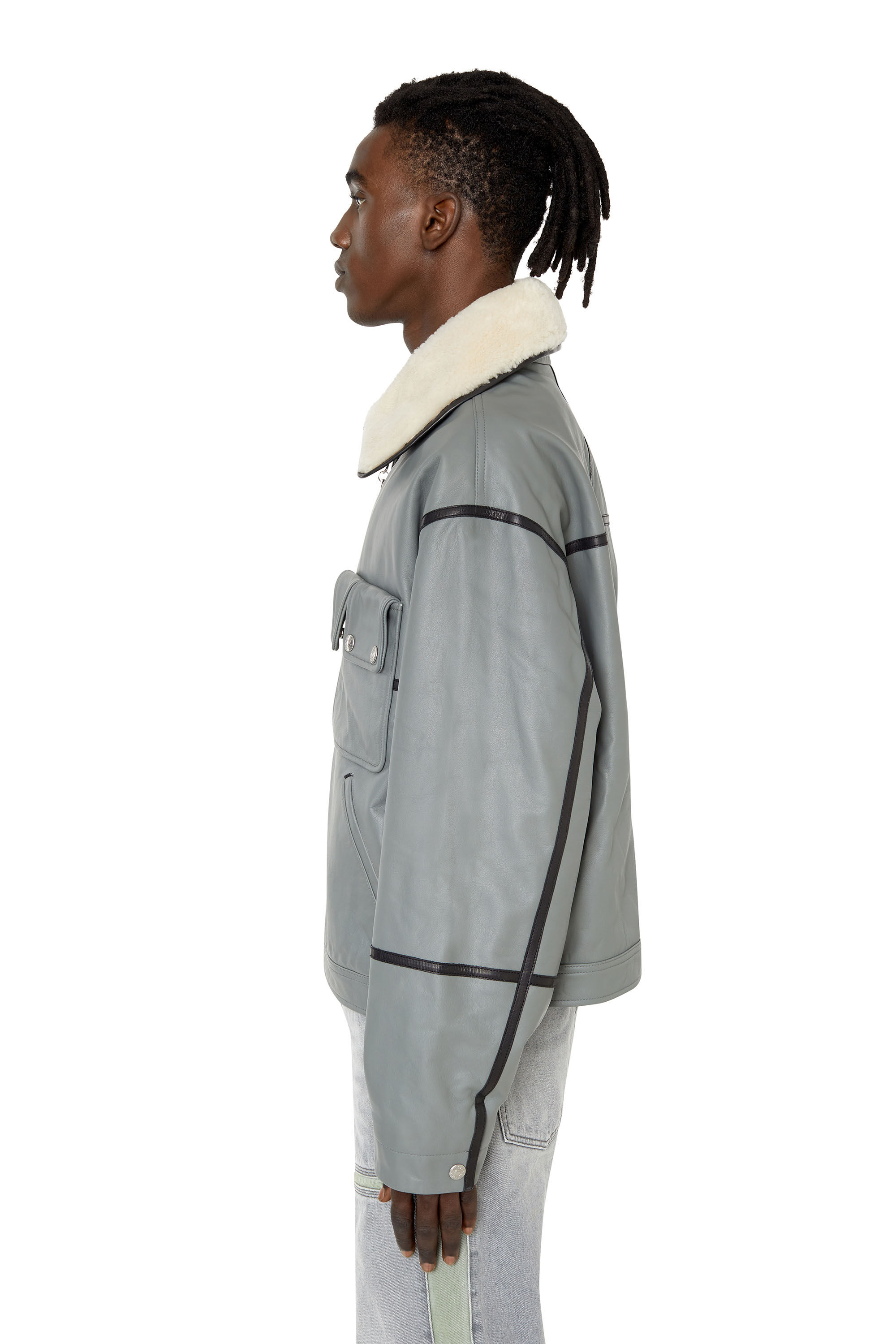 Diesel - L-GILBERT-FUR, Grey - Image 5