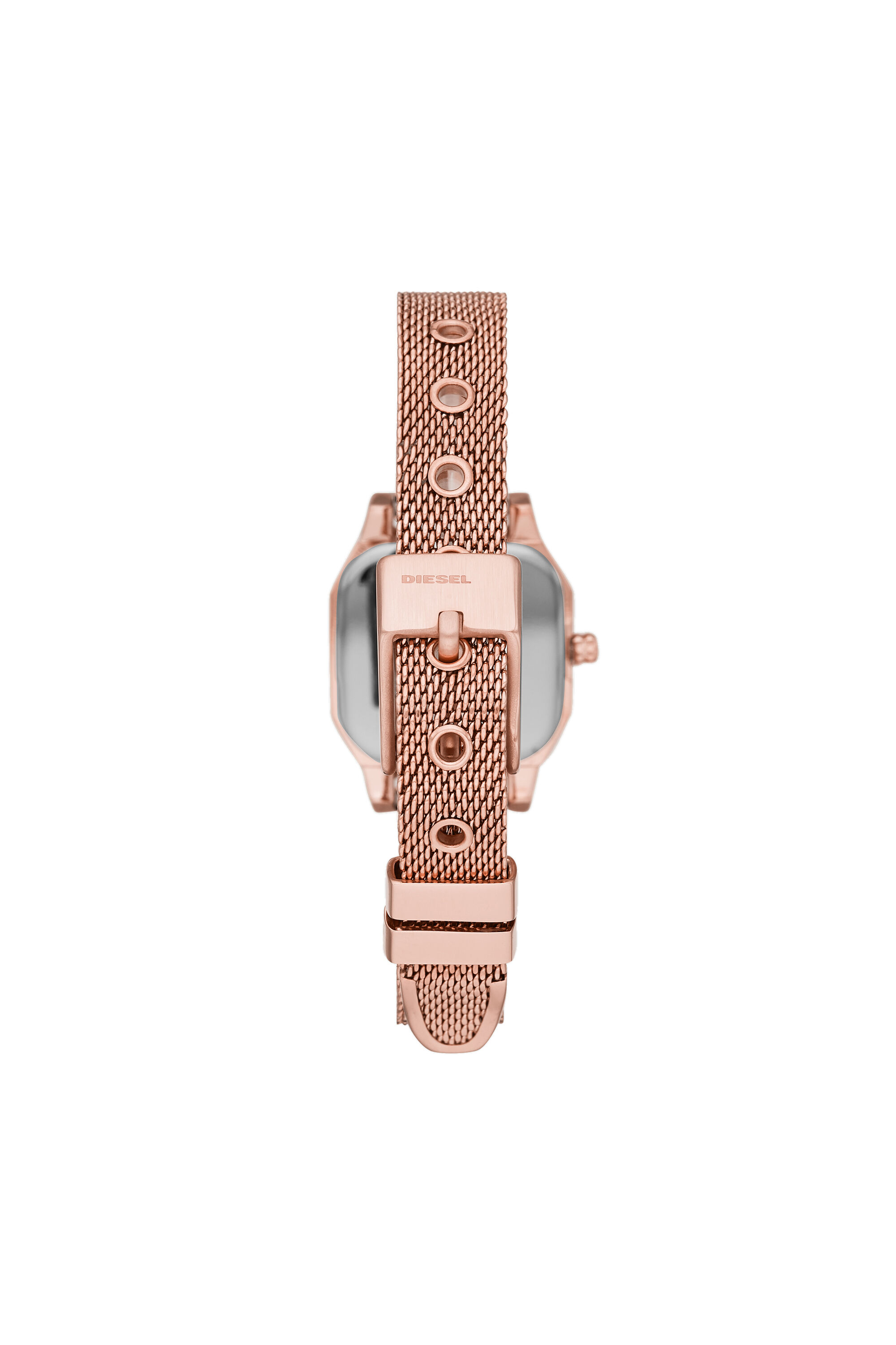 最新最全の three-hand Callie Woman: DZ5593 rose Diesel | watch gold-tone 女性用