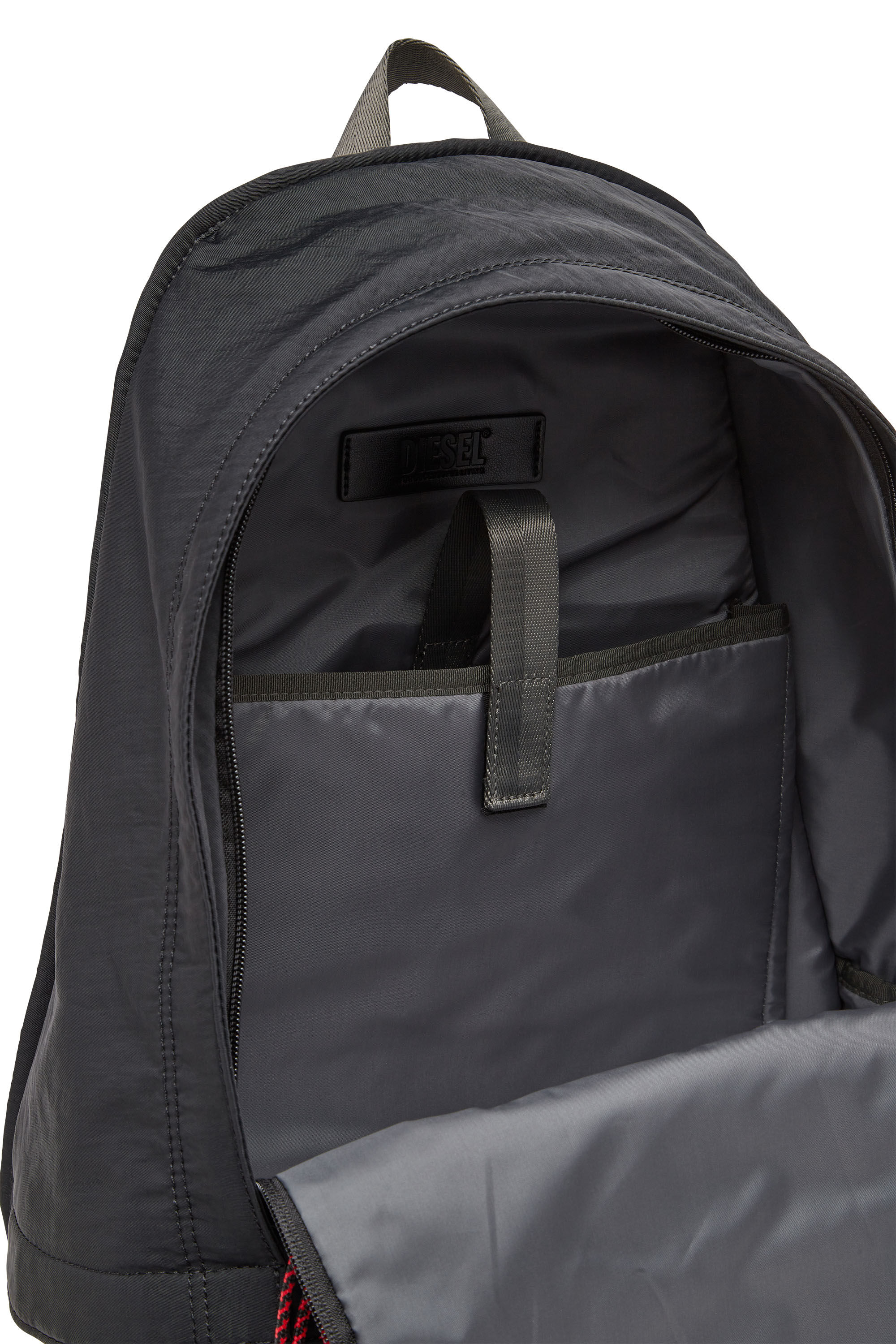RAVE BACKPACK X Backpack in washed recycled fabric Diesel