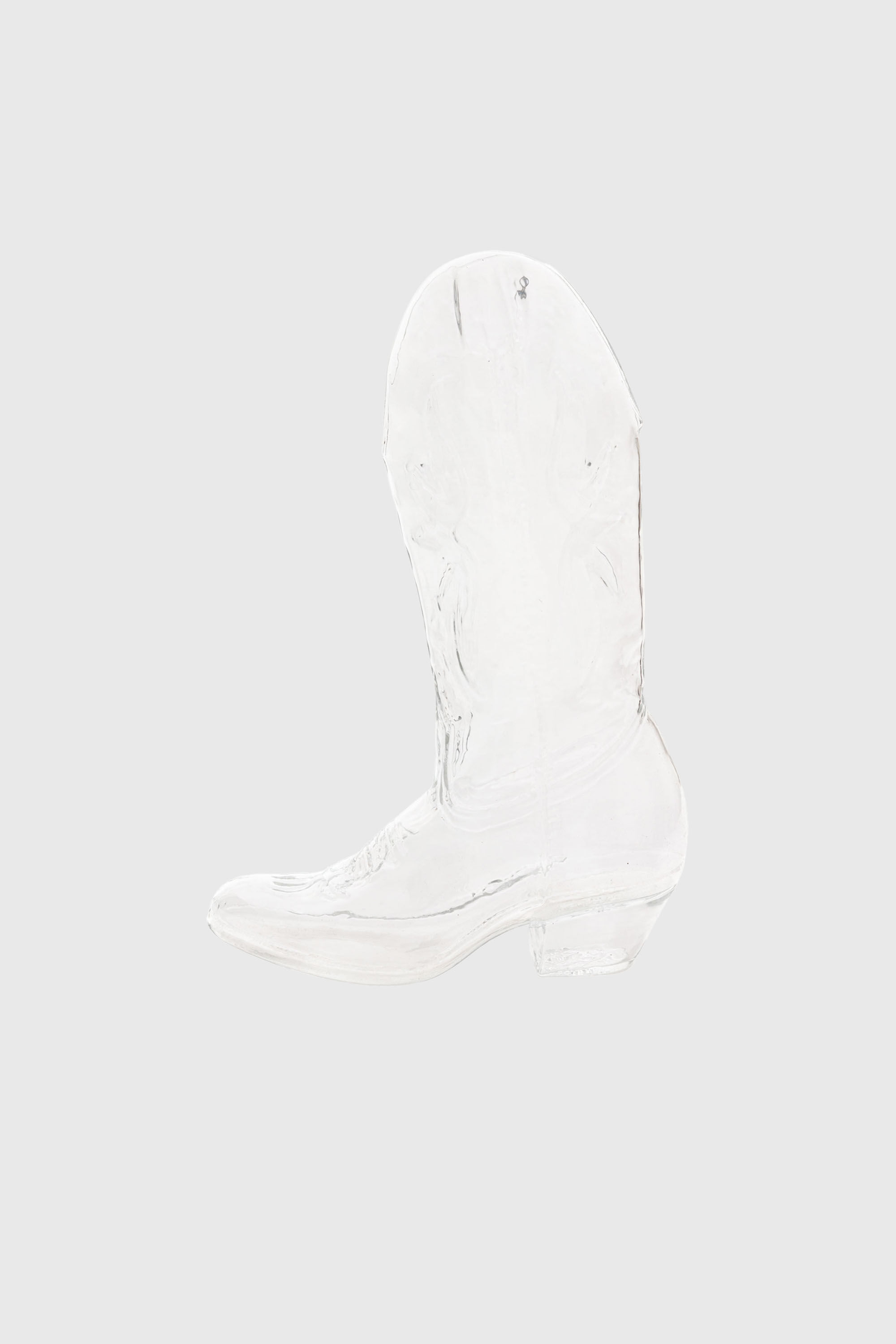 Diesel - 10064 GLASS VASE CRYSTALBOOTIE CM.24X8 H, Unisex's Glass vase in White - 4