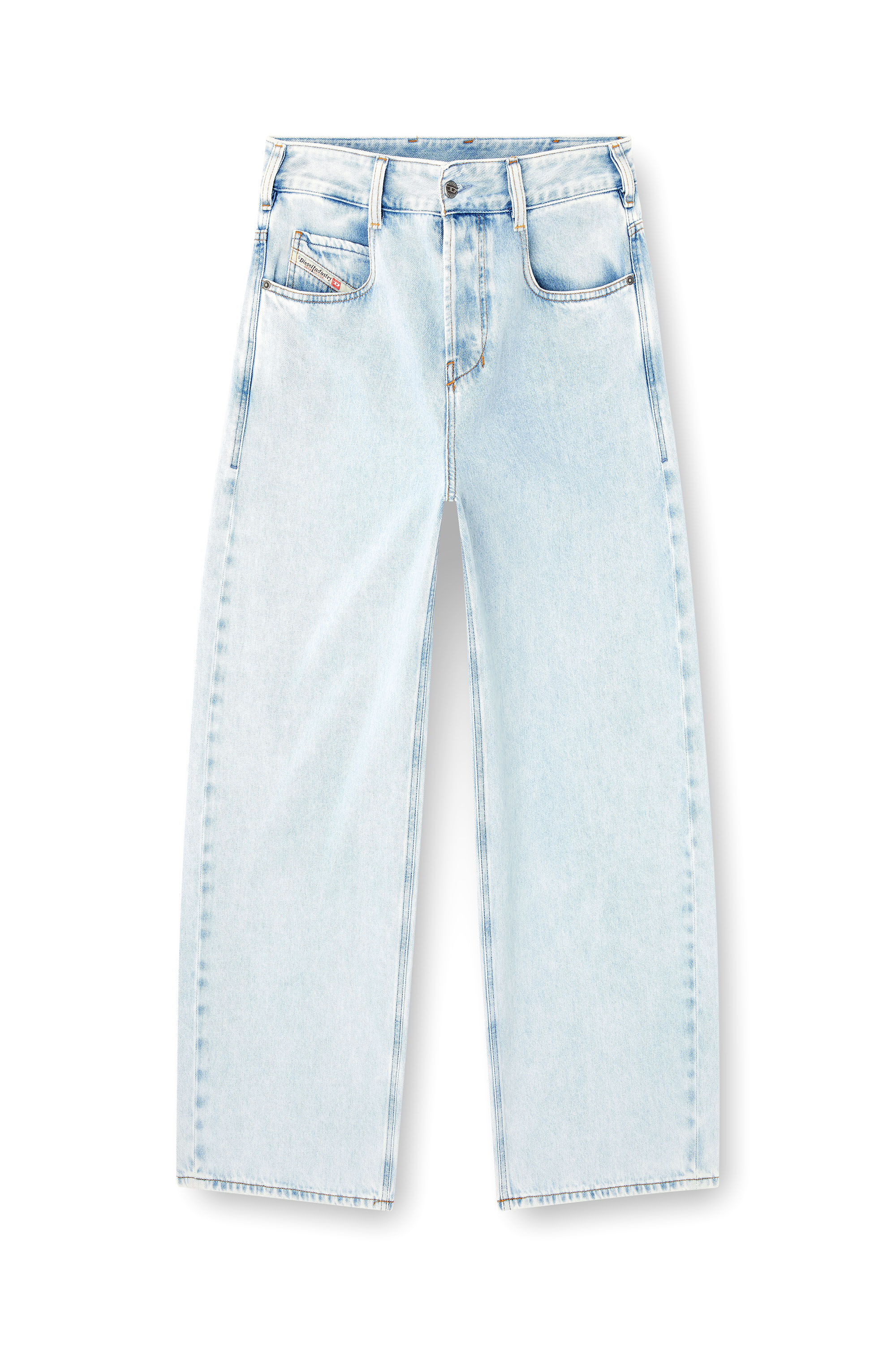 Women's Relaxed Jeans | Light Blue | Diesel 1997 D-Enim