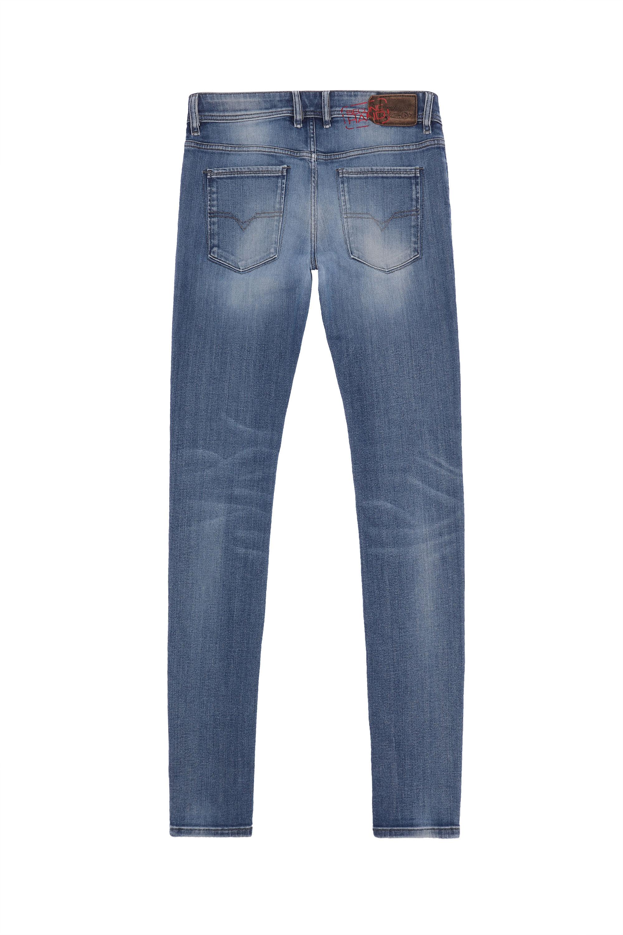 Diesel - SLEENKER, Man's Diesel Man - Jeans Medium blue in Medium blue - 2
