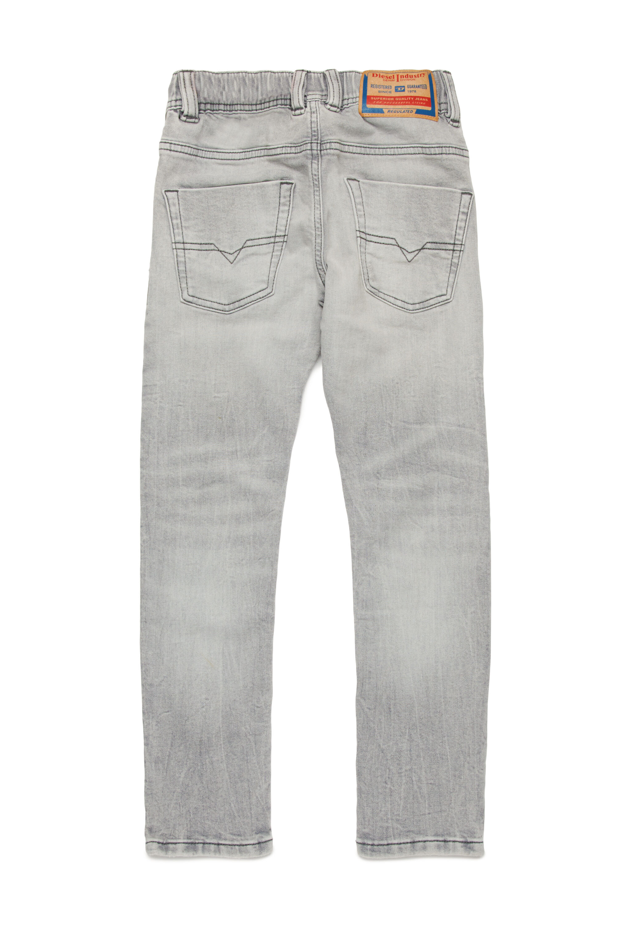 DIESEL KROOLEY-NE 28 ディーゼル クルーリー ジョグ グレー Tapered Jeans - Krooley | Grey | 4-16 YEARS Boys | Diesel