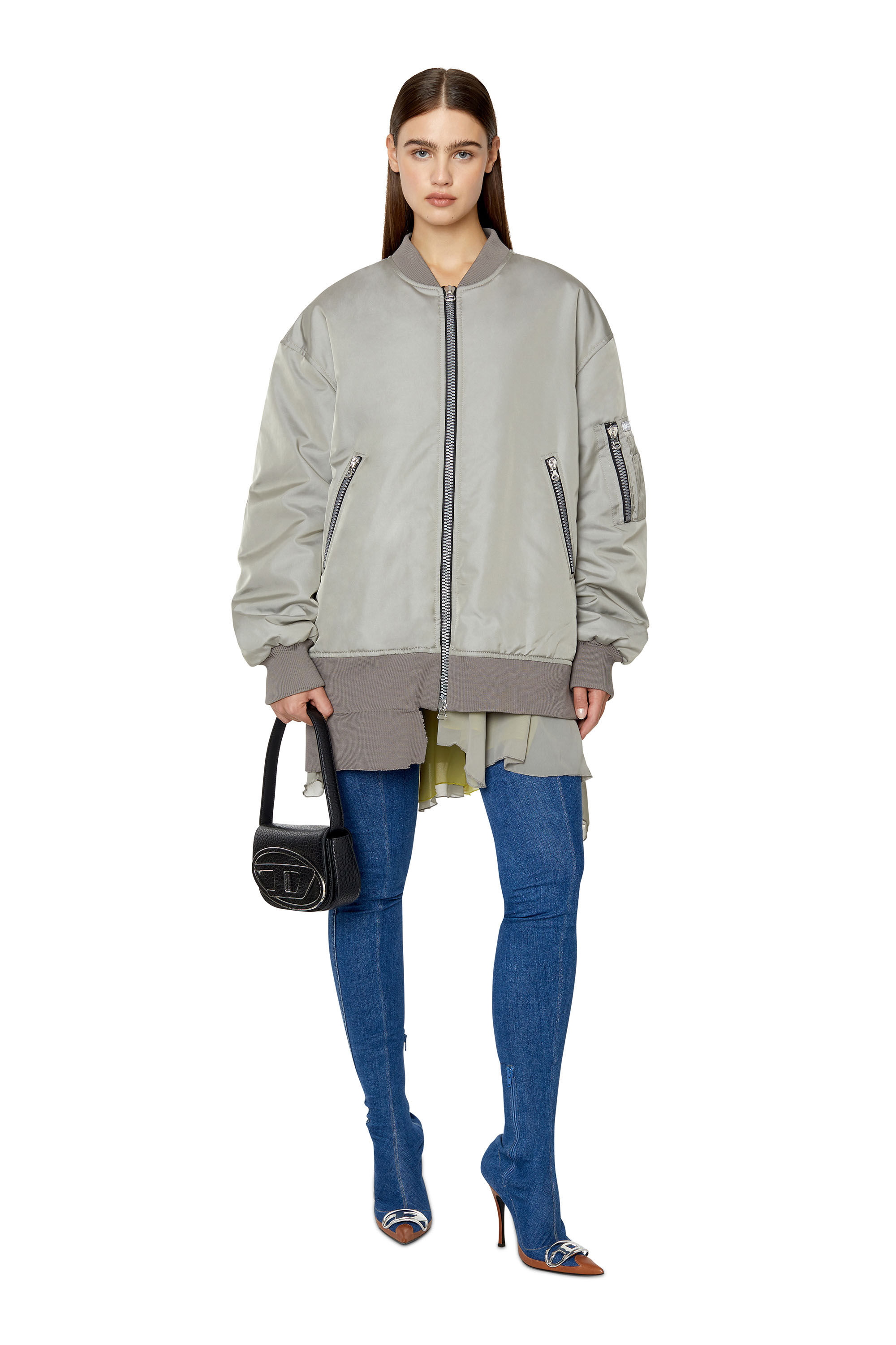 Bomber grey sale