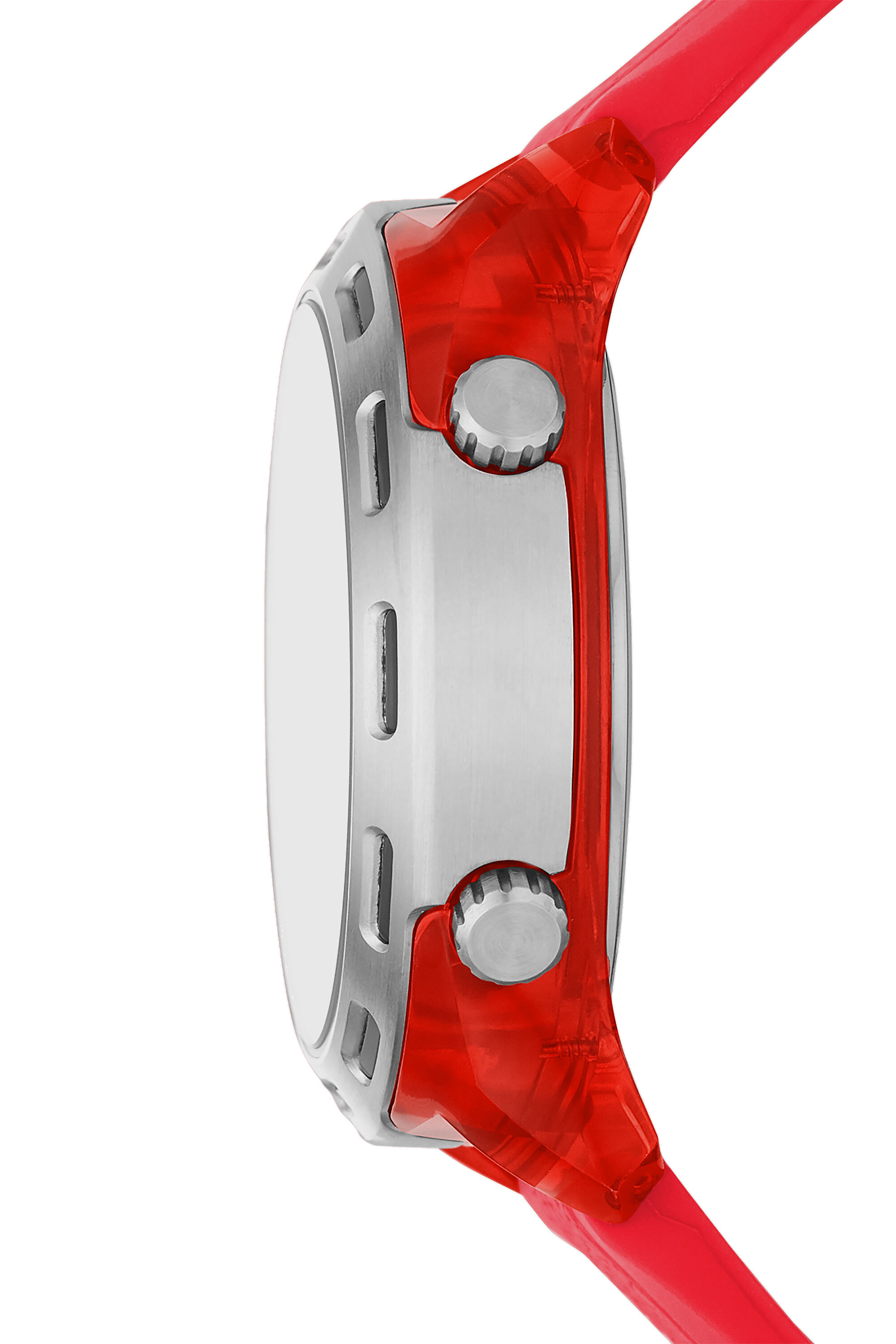 DZ1900 Man Crusher digital red silicone watch Diesel