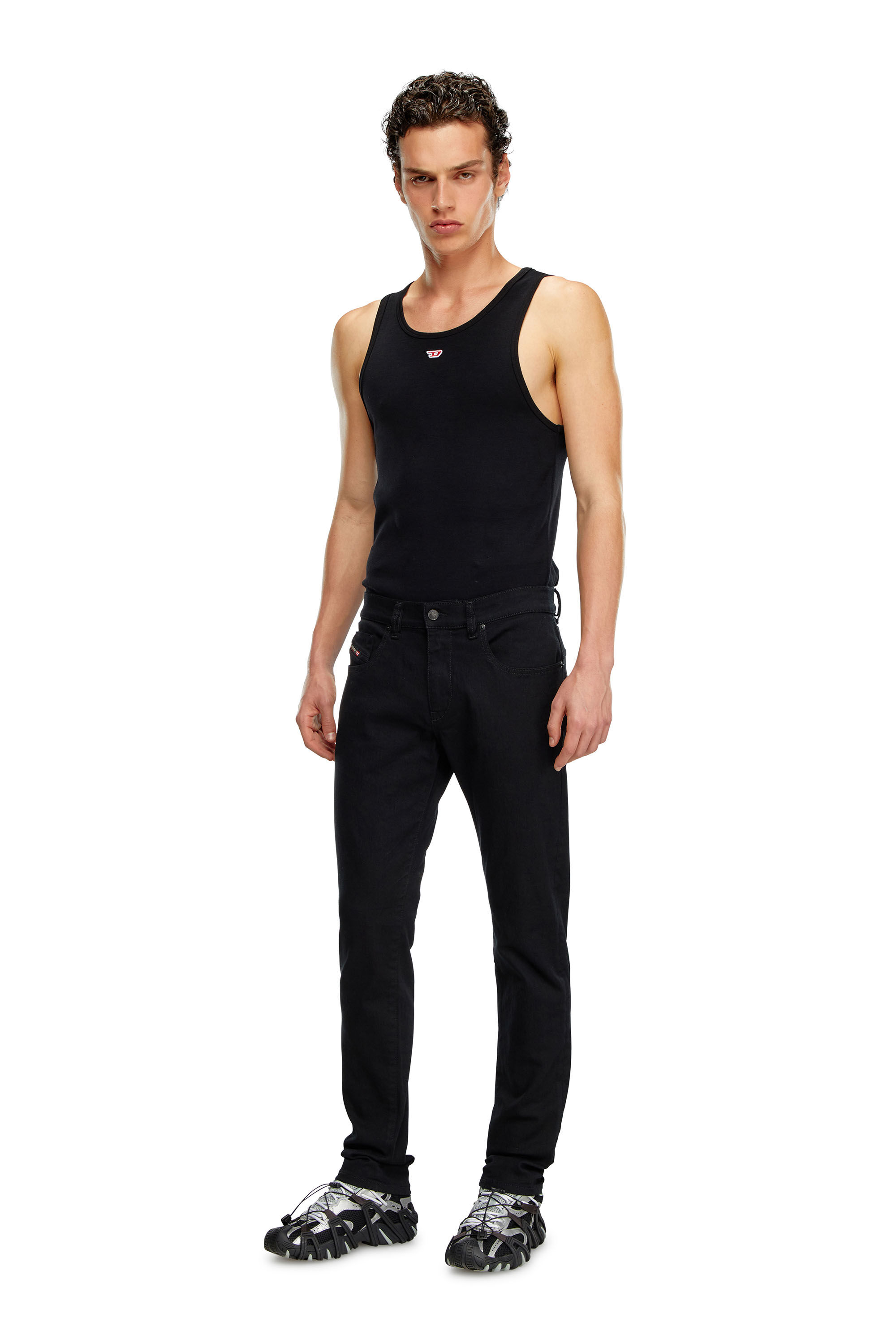 2019 D-STRUKT Man Slim fit Jeans, stretch denim | Black/Dark 2019 D-STRUKT Man Slim fit Jeans, stretch denim | Black/Dark