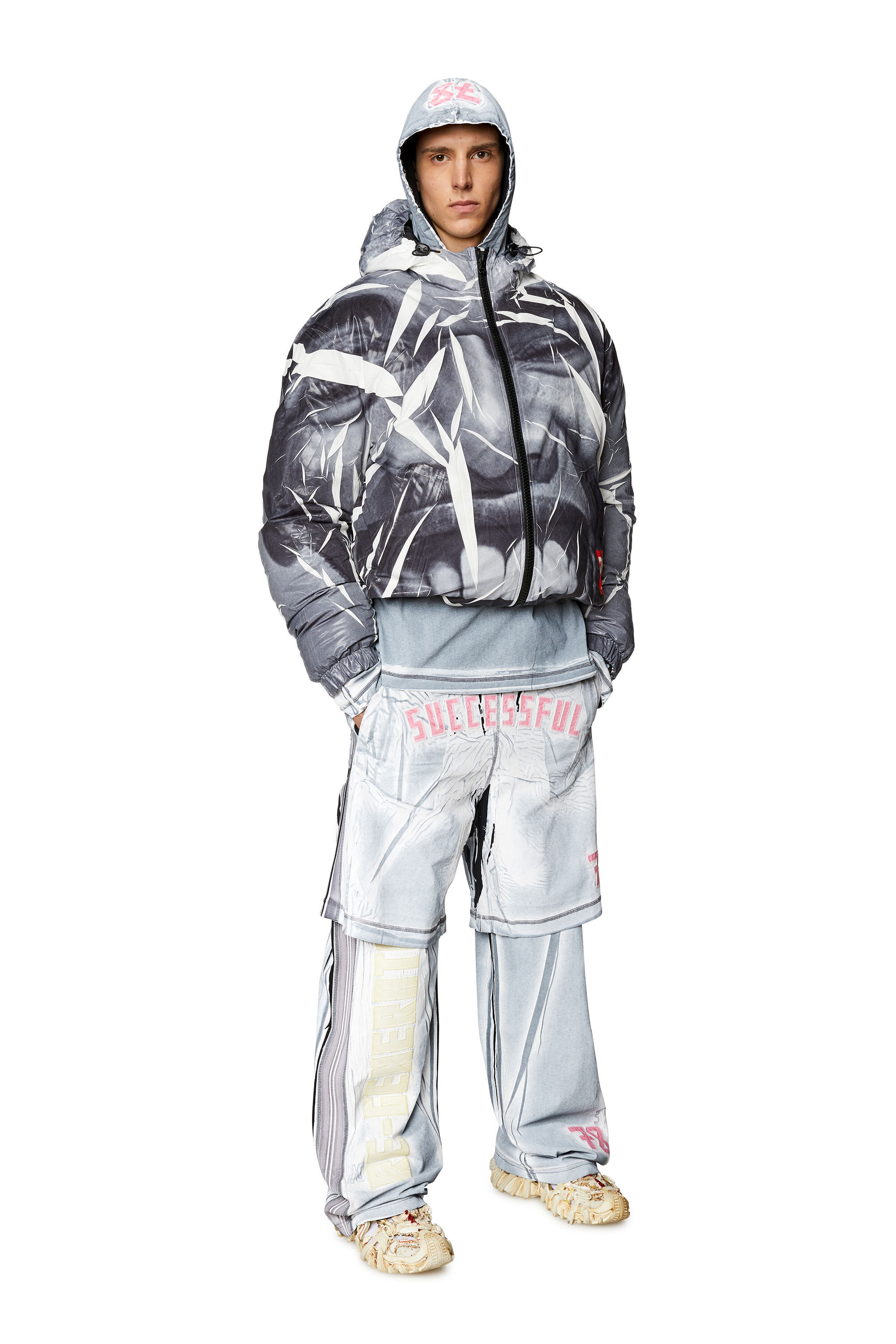 Diesel - P-ROWY-LONG, Light Blue - Image 1