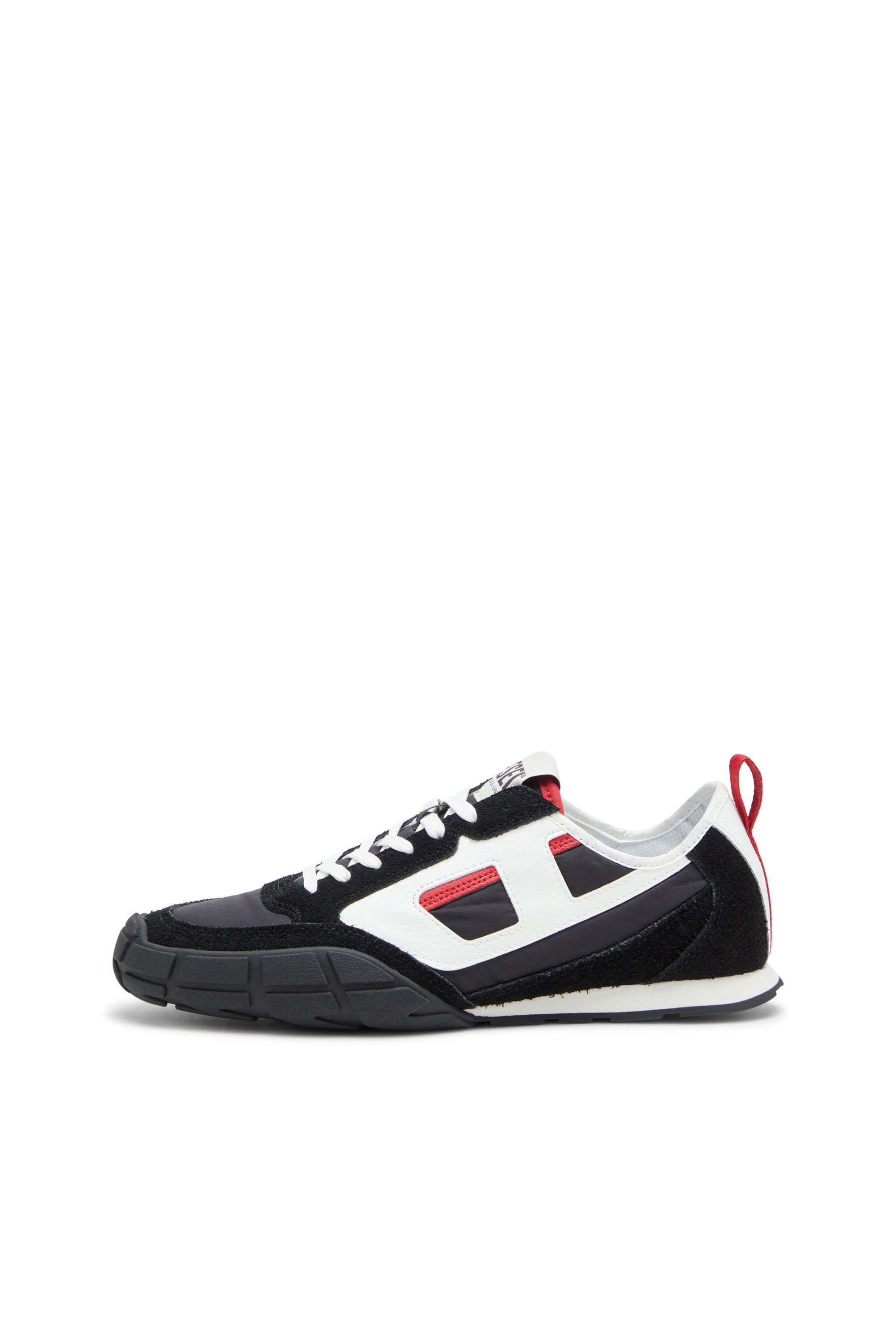 Diesel - S-PAGODHA LOW, Man's S-Pagodha-Sneakers in leather, suede and ripstop in null - 7