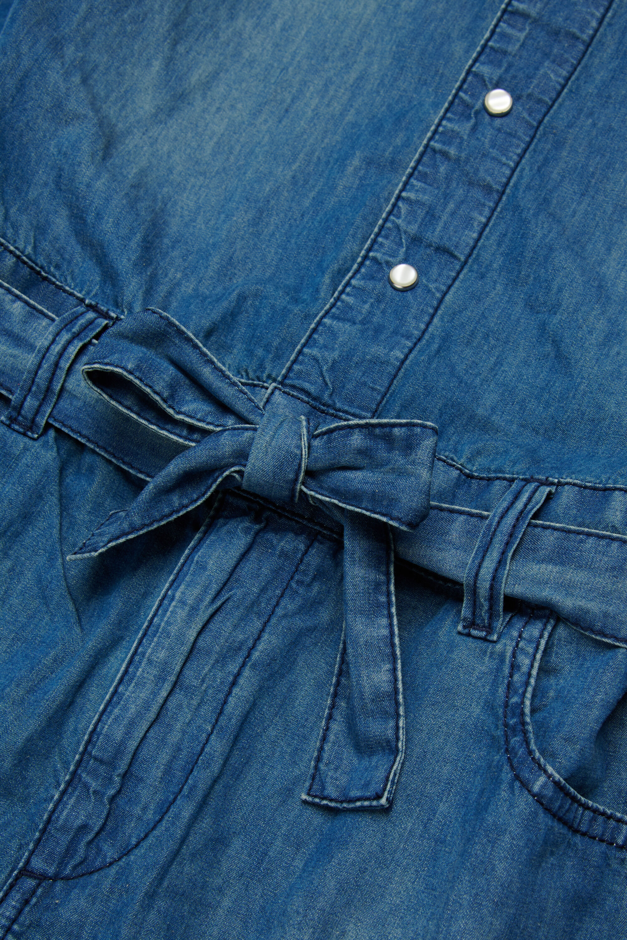 Diesel - JRAPP, Woman's Playsuit in denim in Medium blue - 4