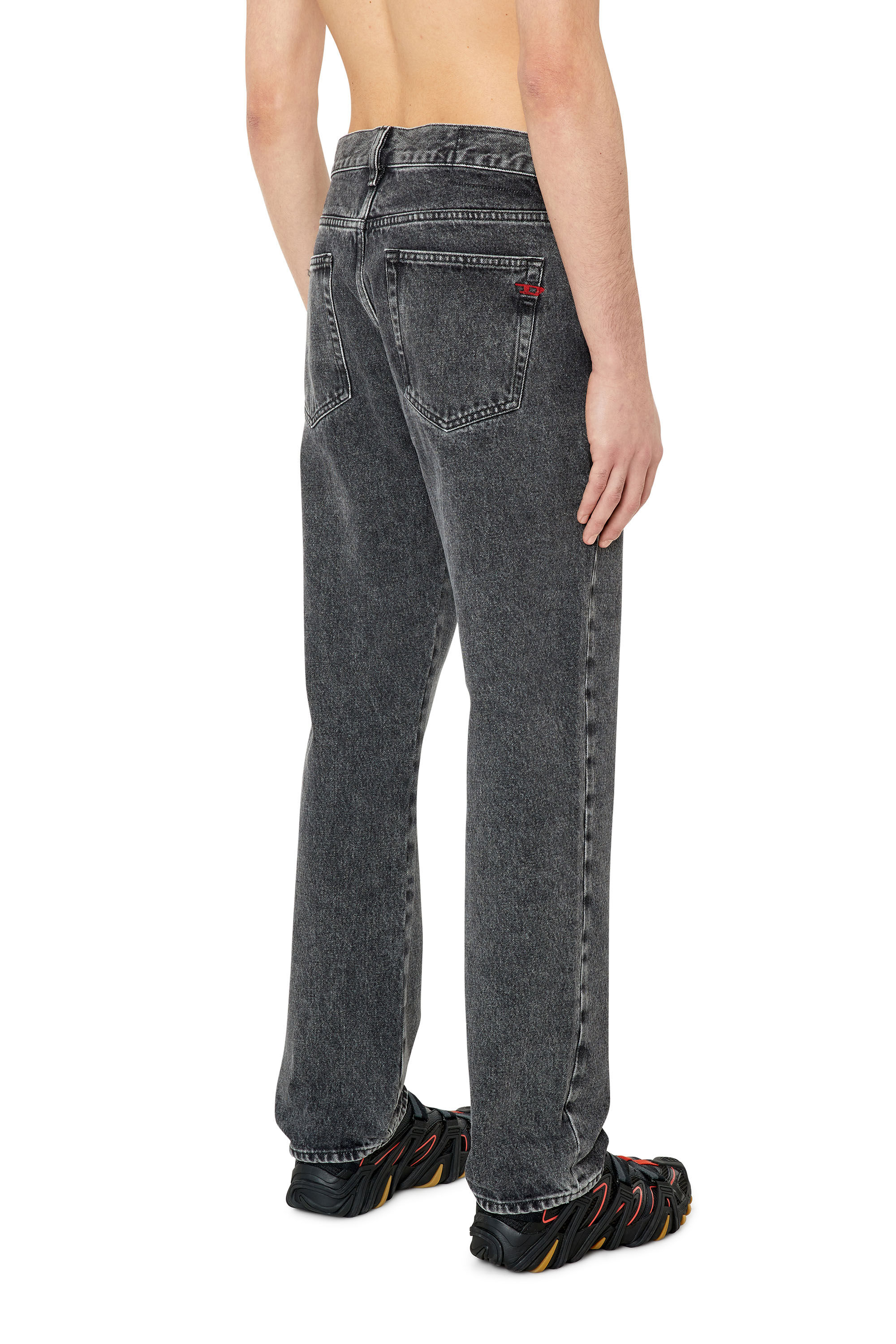 Diesel - Man's Straight Jeans 2020 D-Viker 007N4, Black/Dark grey - 4