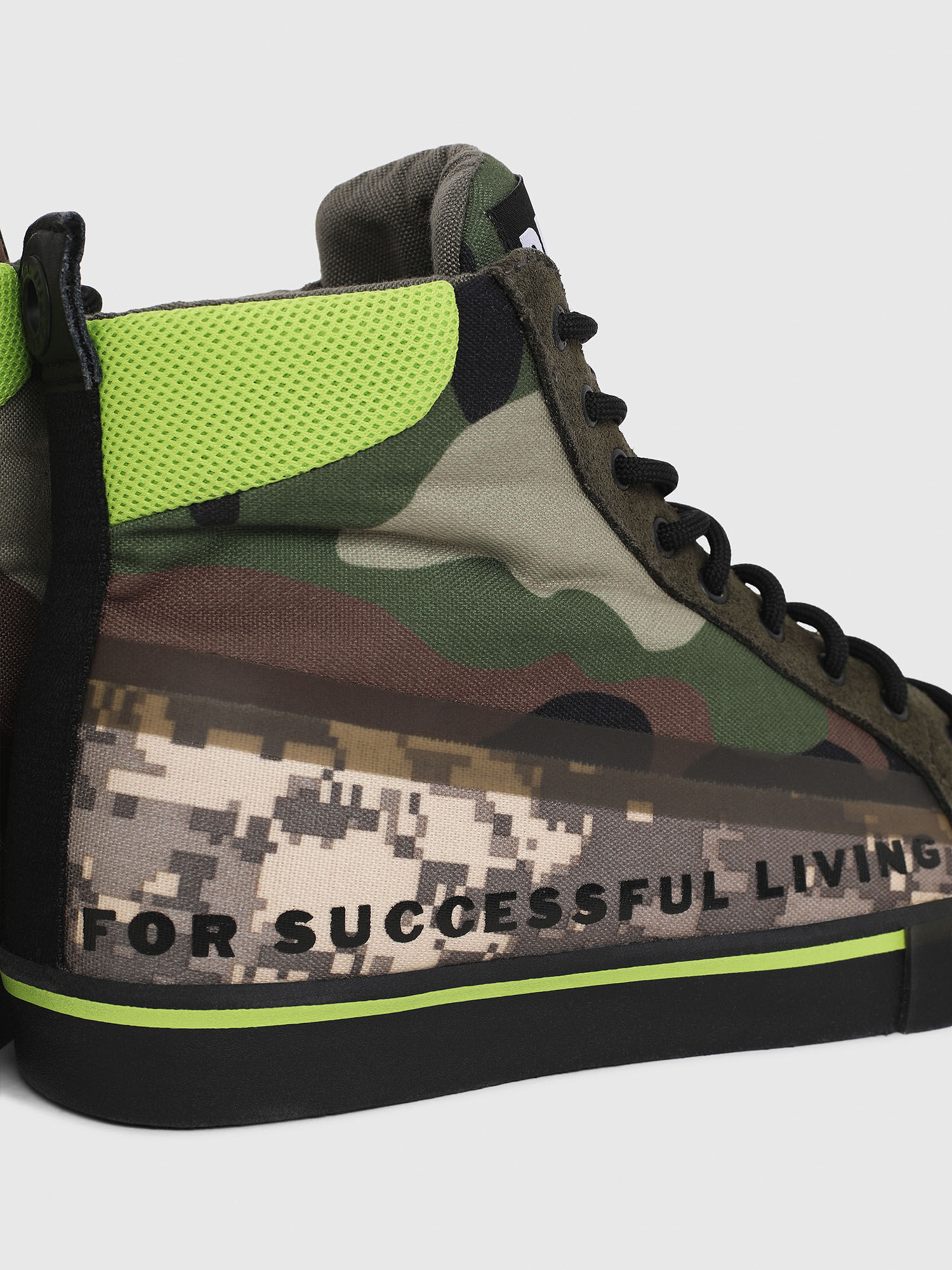 diesel camouflage sneakers