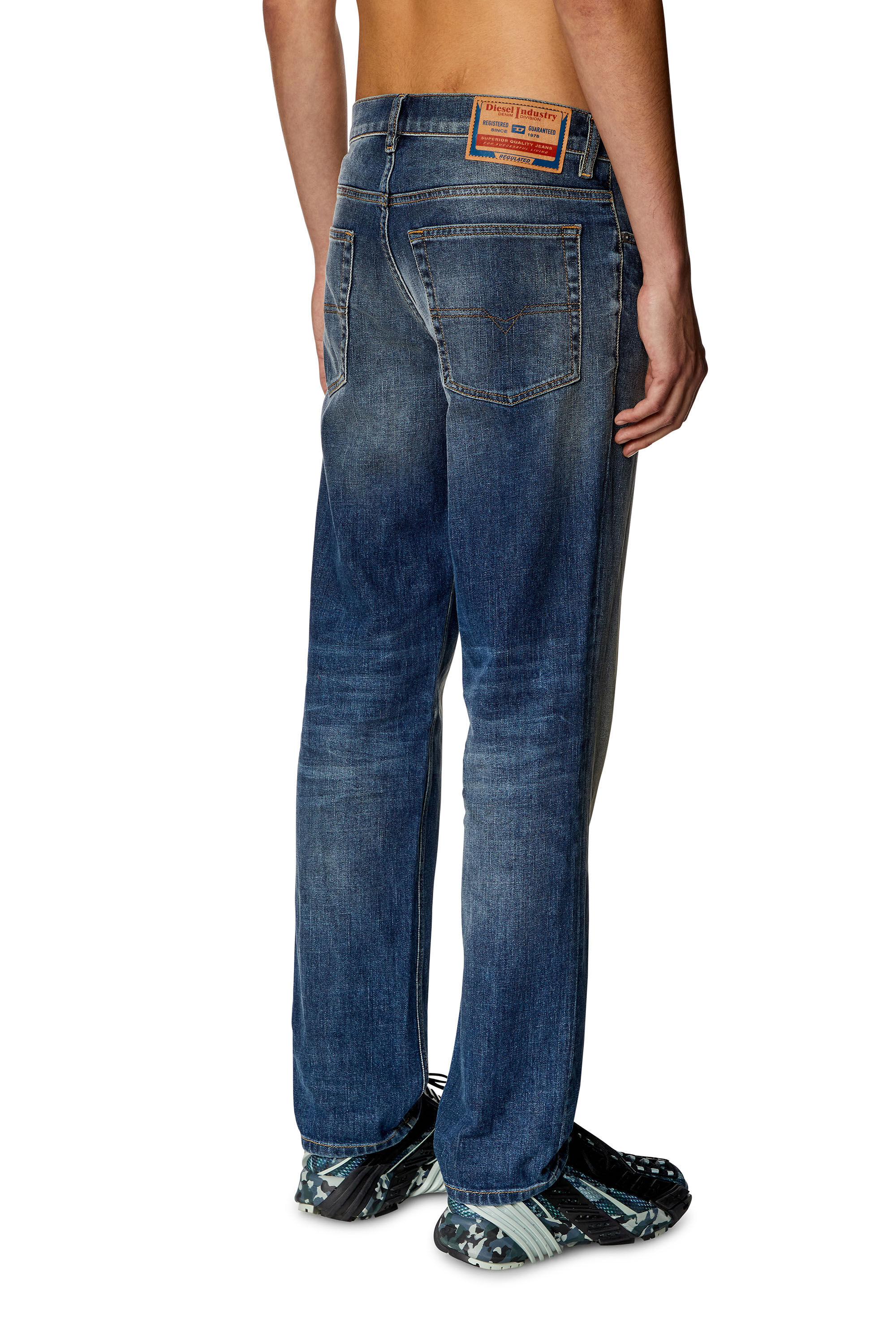 Diesel - Tapered Jeans 2023 D-Finitive 09H43, Dark Blue - Image 4