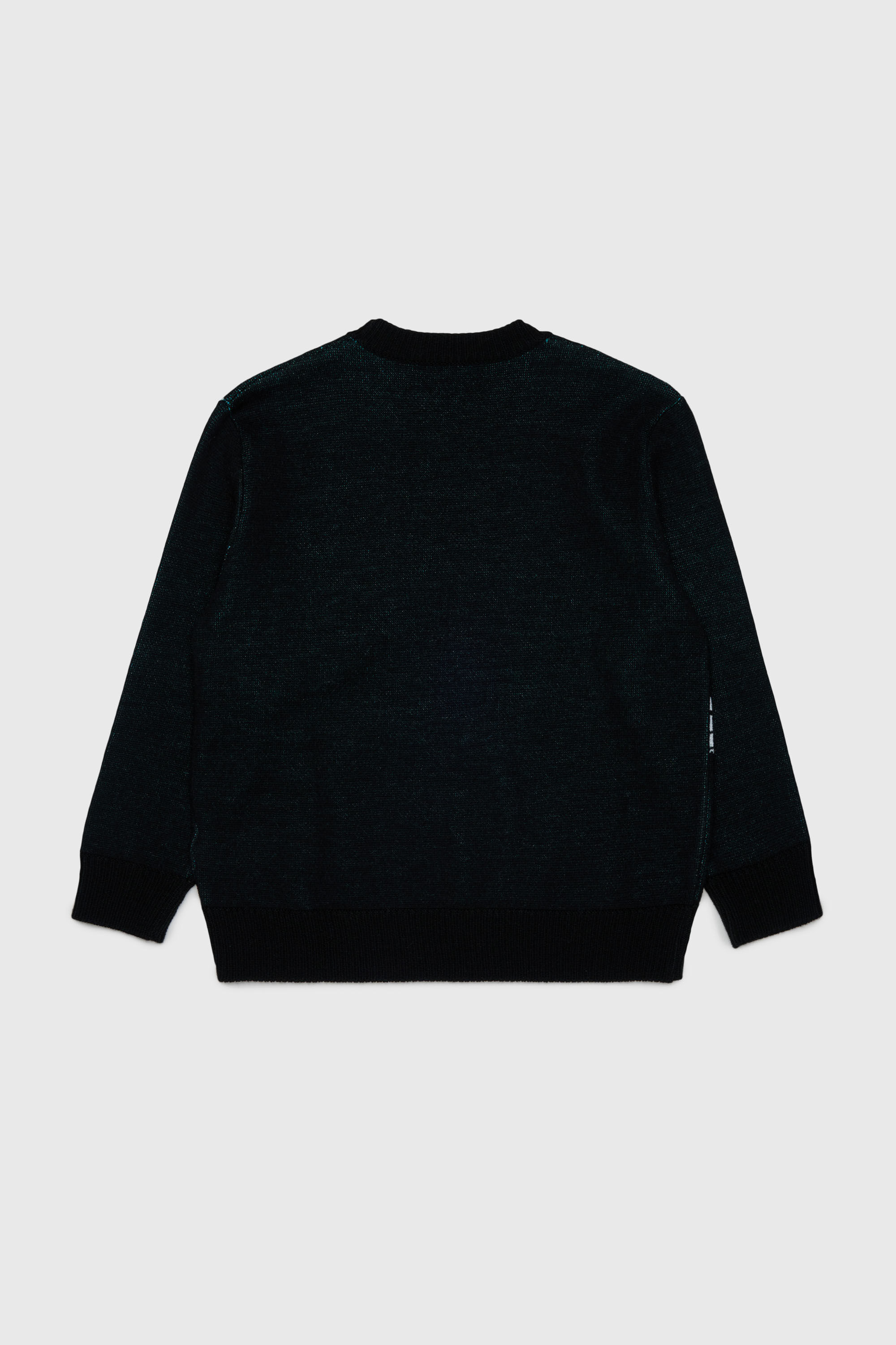 Diesel - KHILES OVER, Unisex's Wool-blend jumper with mountain motif in Black - 2