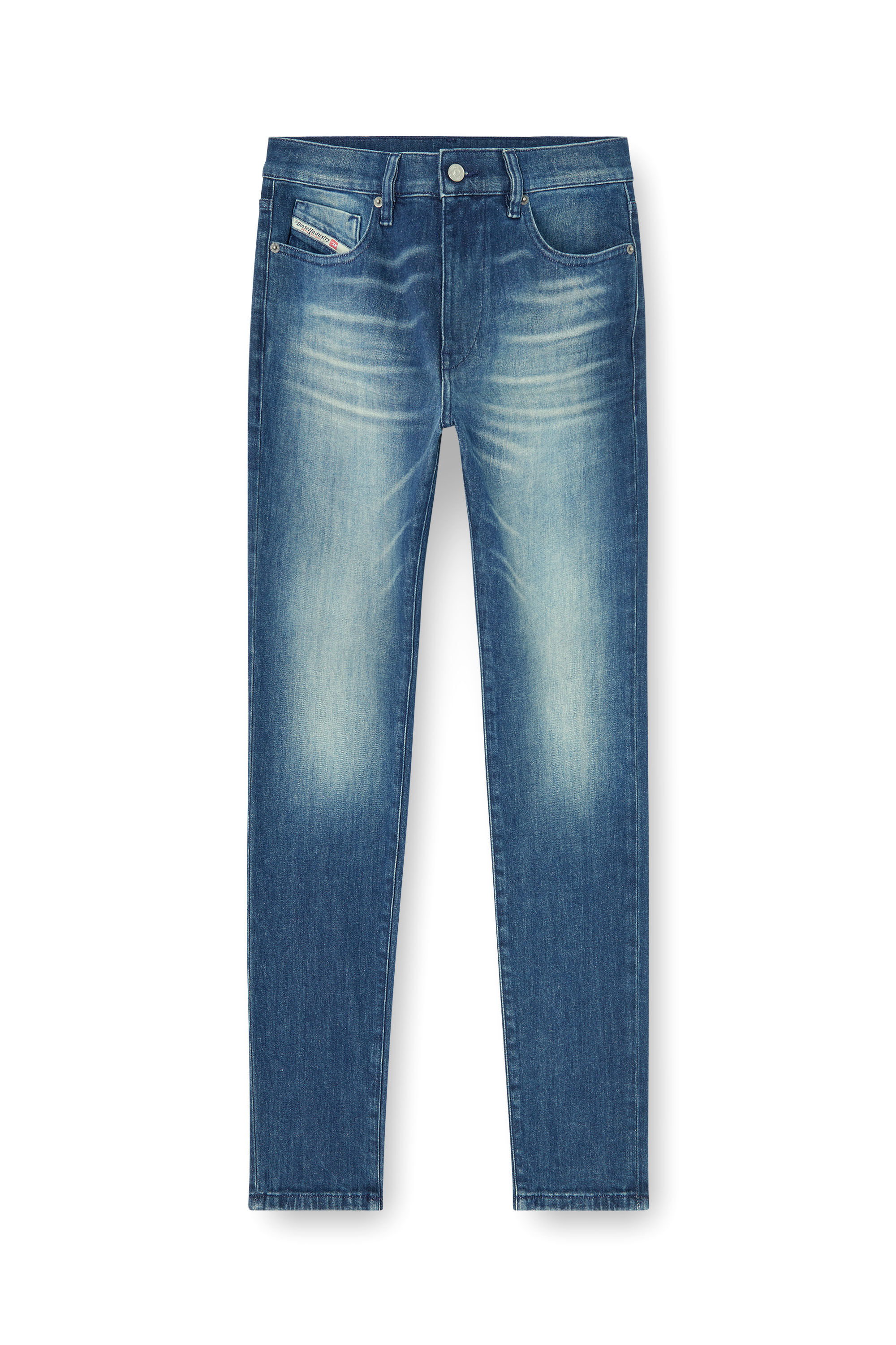 Diesel - Man's Slim Jeans 2019 D-Strukt 0KBBR, Dark Blue - 6