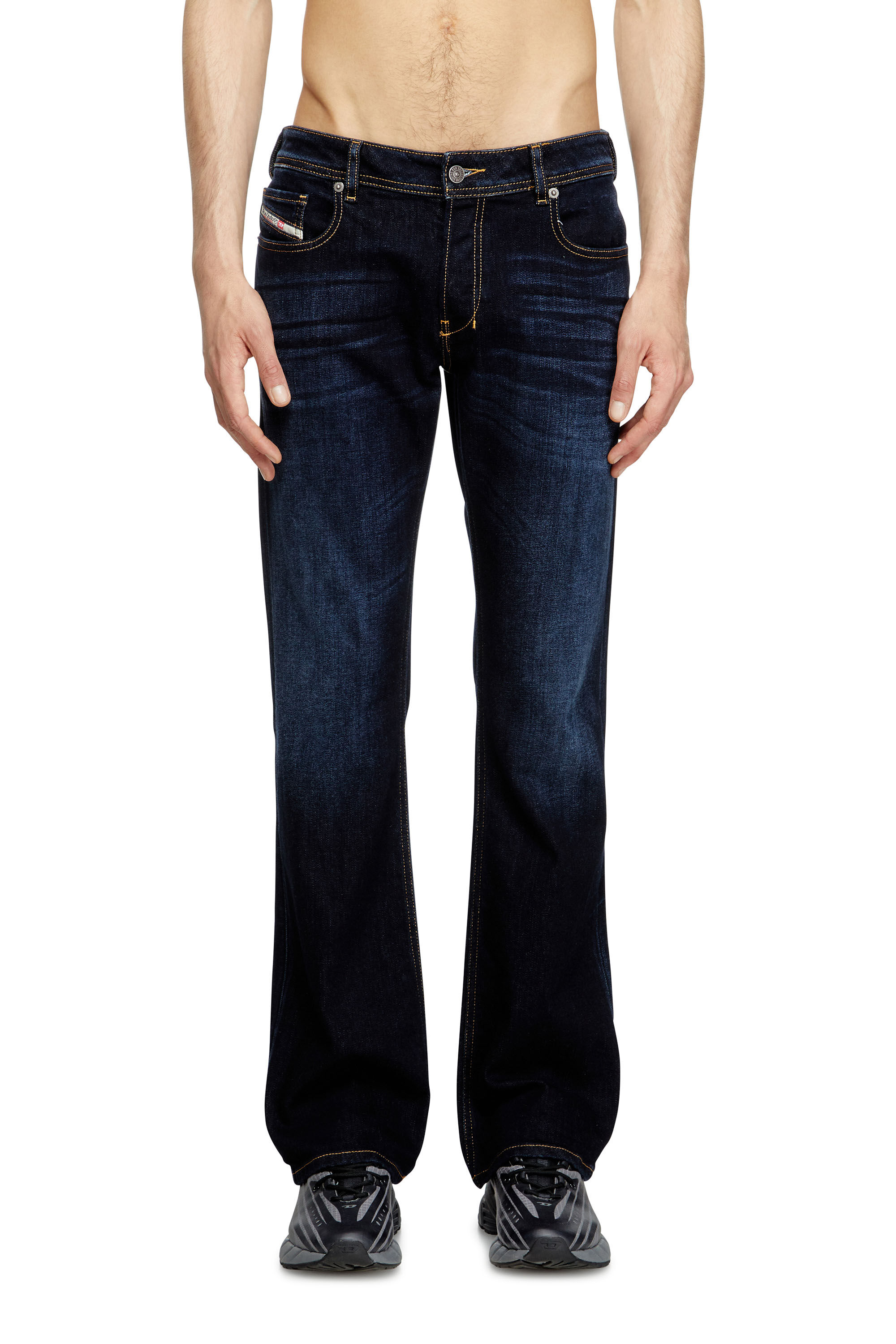 Men's Bootcut Jeans | Dark Blue | Diesel 2007 Zatiny
