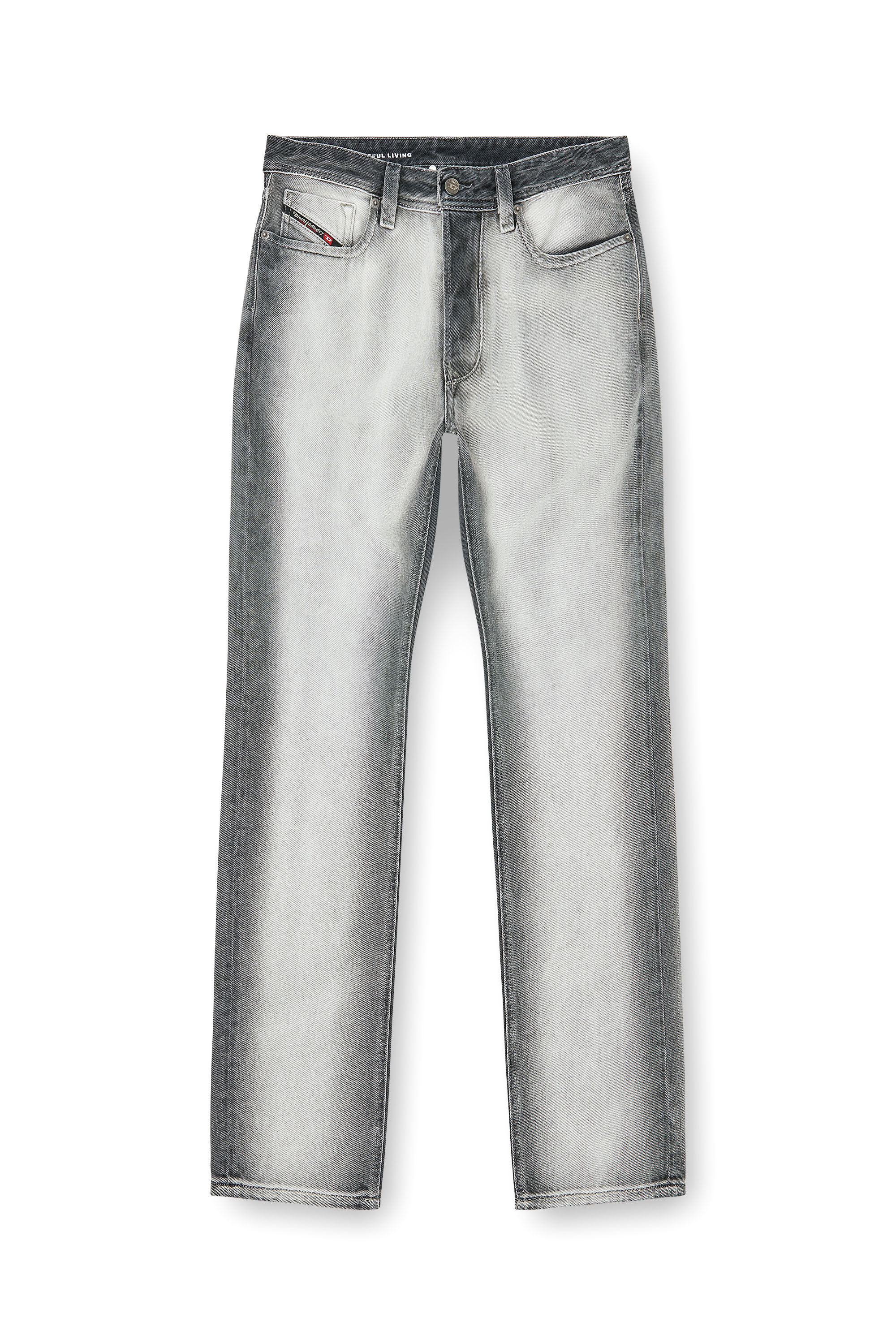 Diesel - Man's Regular Jeans 1985 Larkee 09P28, Dark grey - 4