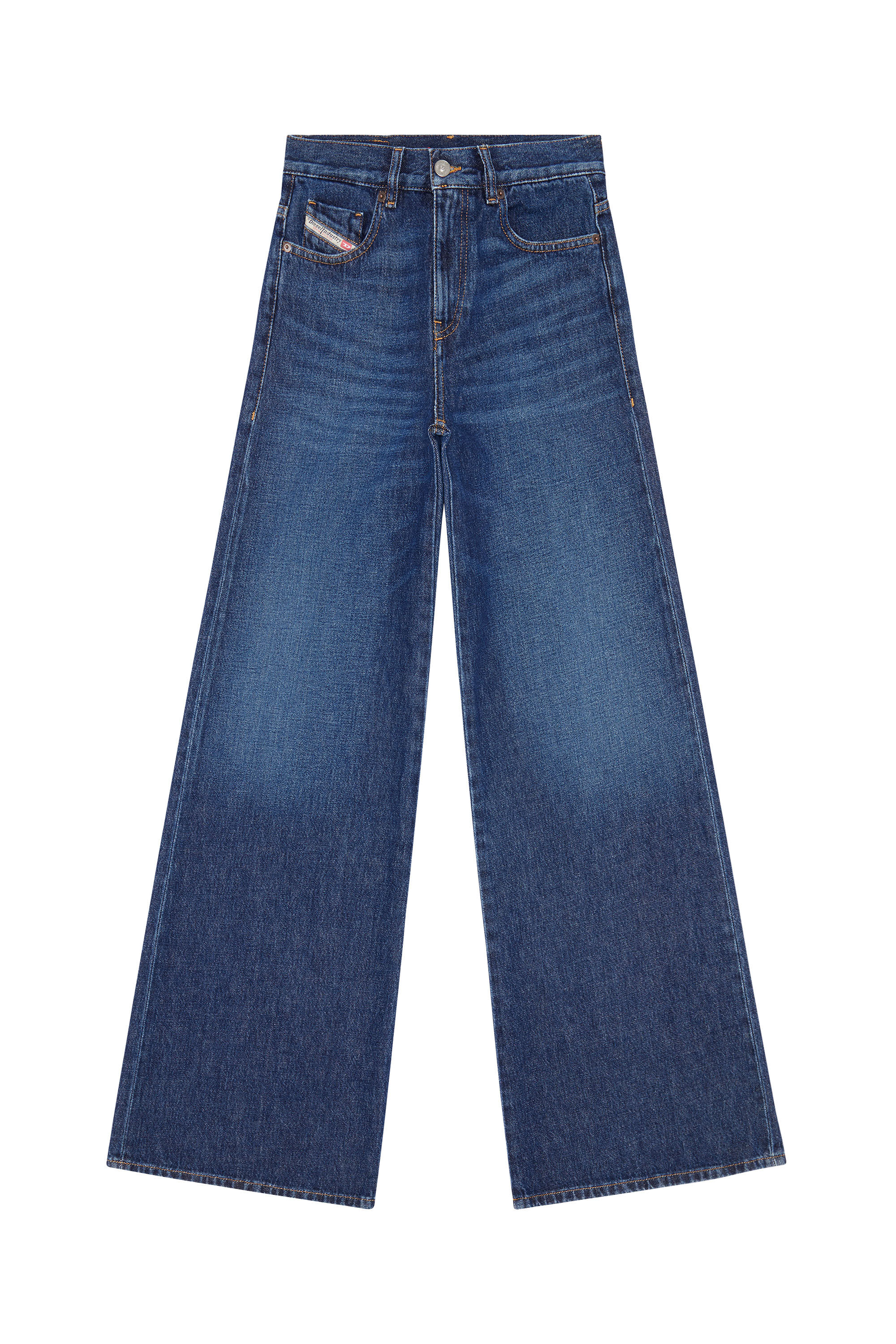 Diesel - Bootcut and Flare Jeans 1978 D-Akemi 09C03, Dark Blue - Image 2