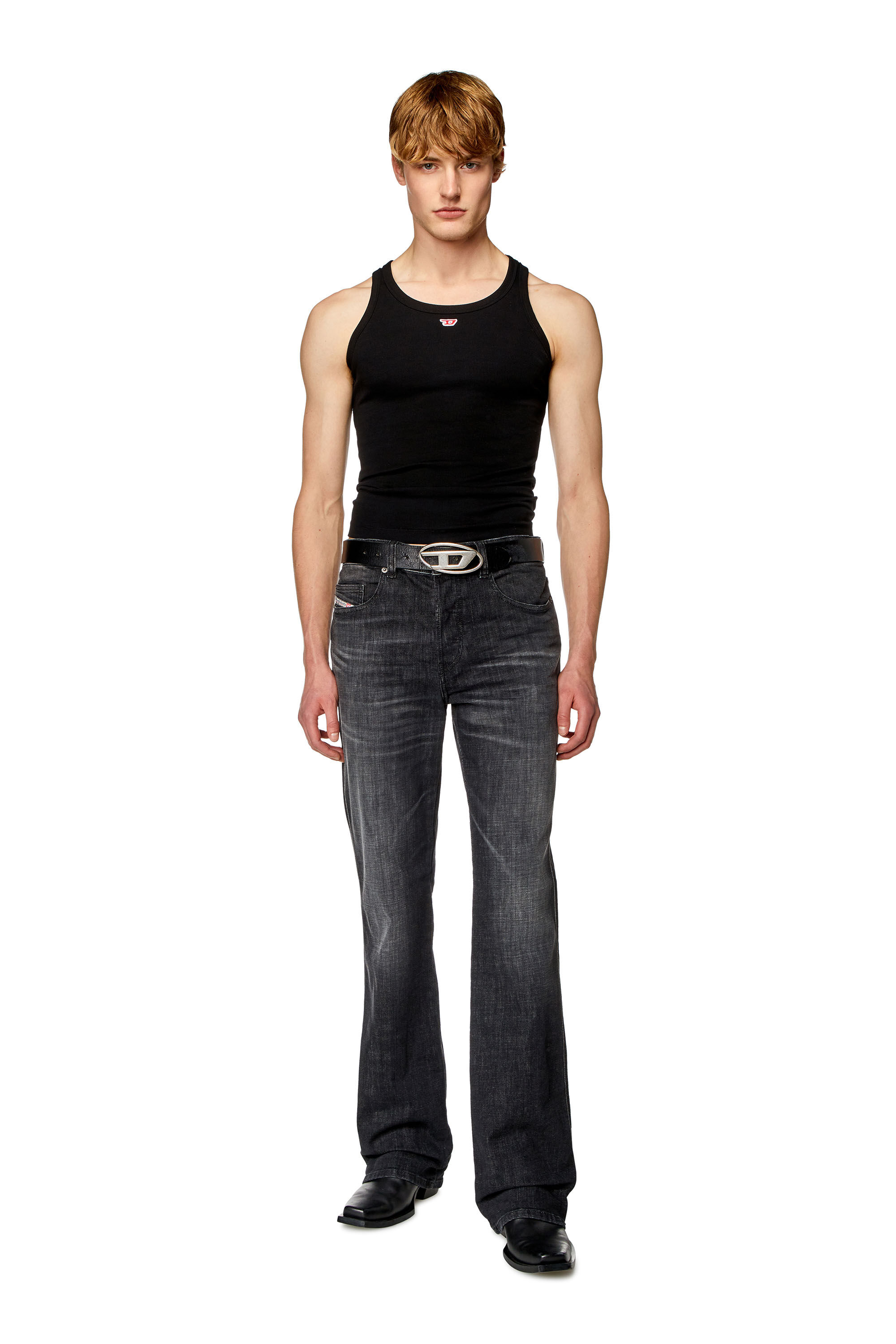 Men's Bootcut Jeans | Regular Waist 1998 D-BuckBlack/Dark grey
