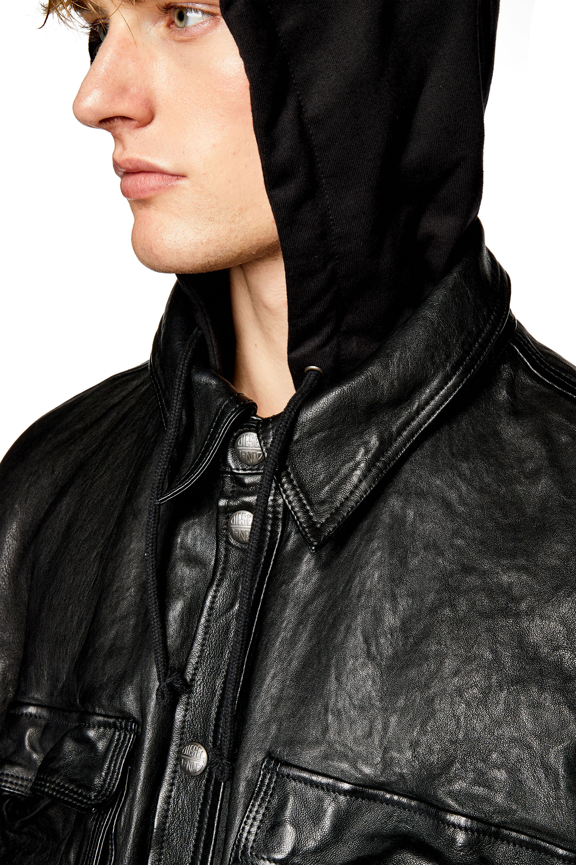 Lee boyfriend hotsell jacket lunar black