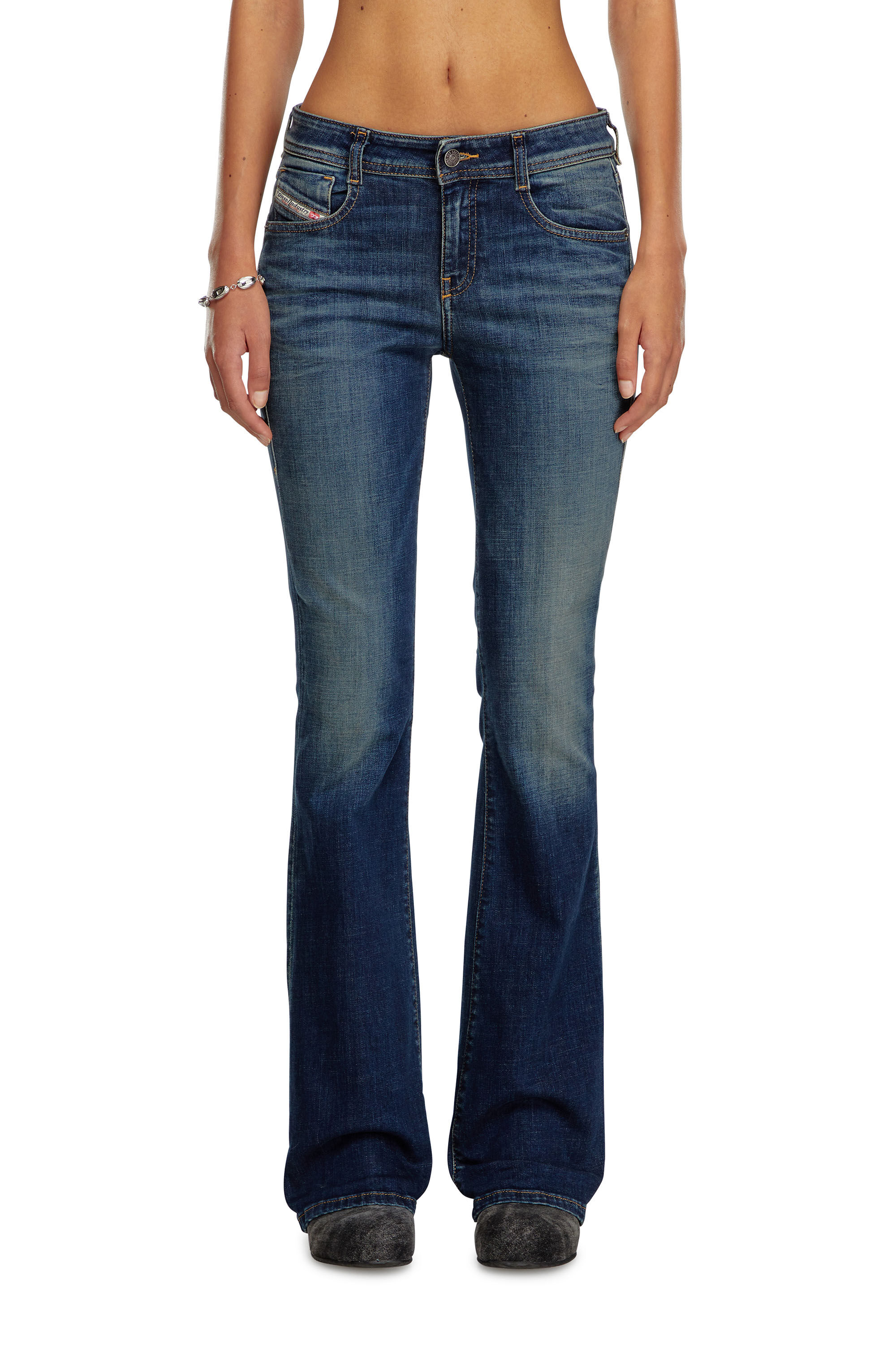 Women's Bootcut Jeans | Dark Blue | Diesel 1969 D-Ebbey