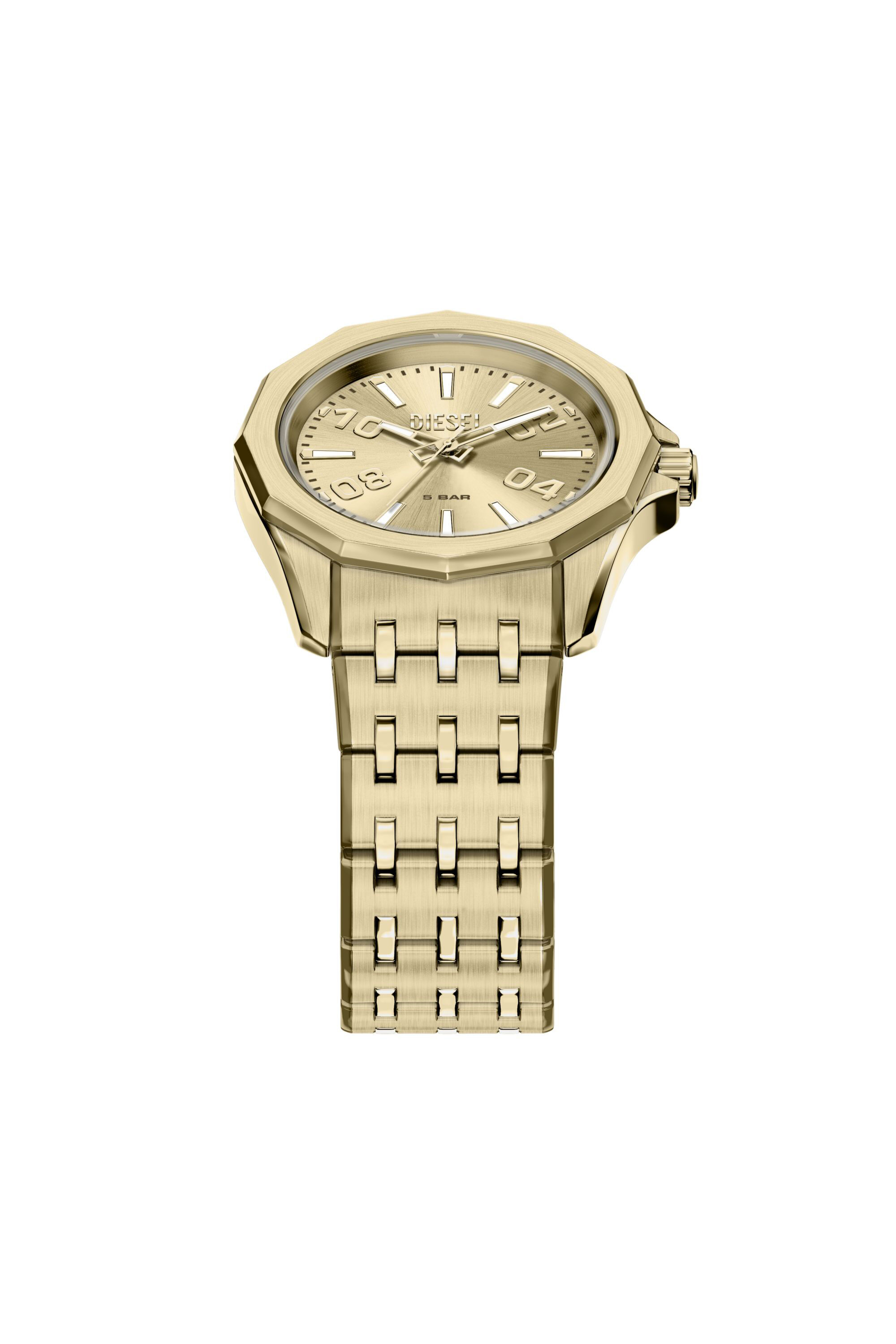 Diesel - DZ2239 WATCH, Man's Stinger gold-tone stainless steel watch in Gold - 6