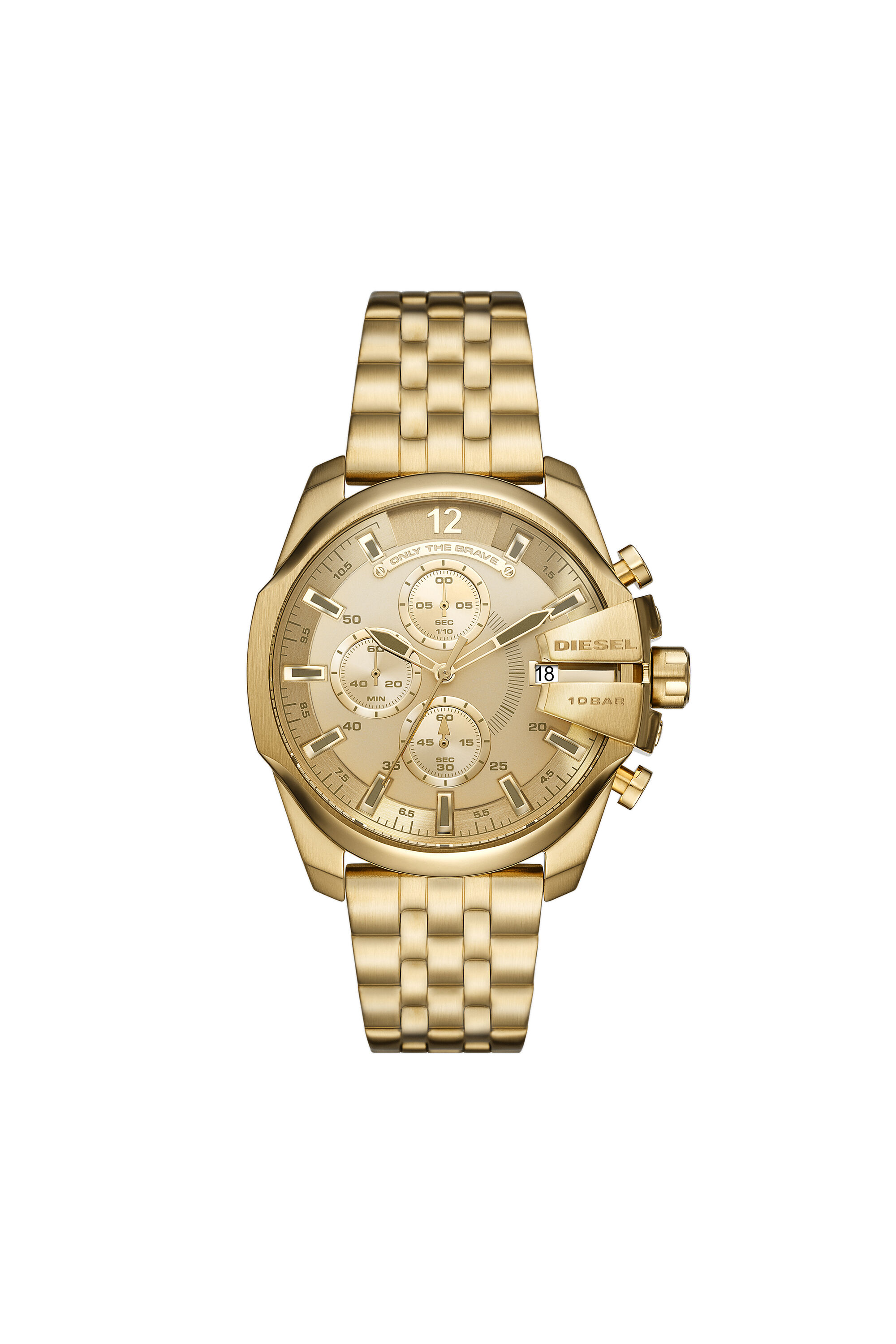 DZ4565: Men's gold-colored wristwatch | Diesel Baby Chief