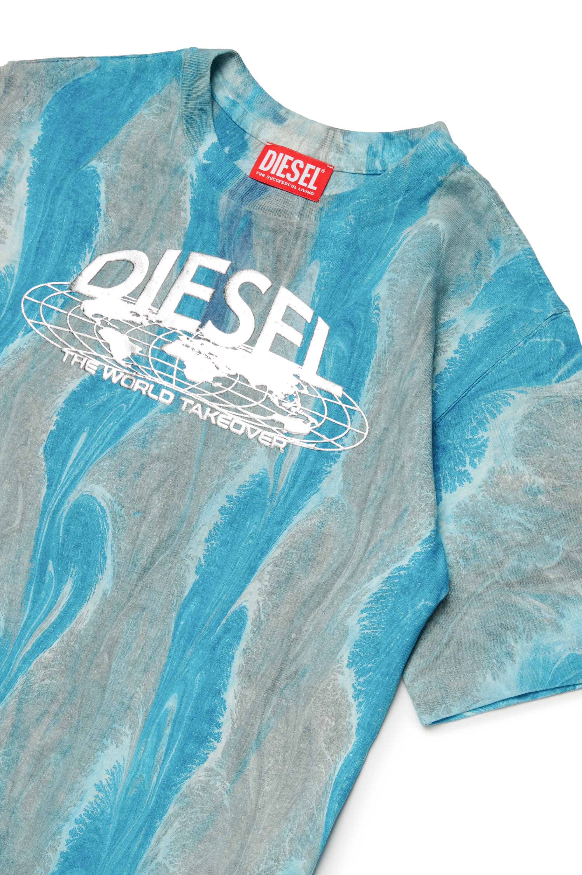 Diesel - TWASHL2 OVER, Grey/Blue - Image 3