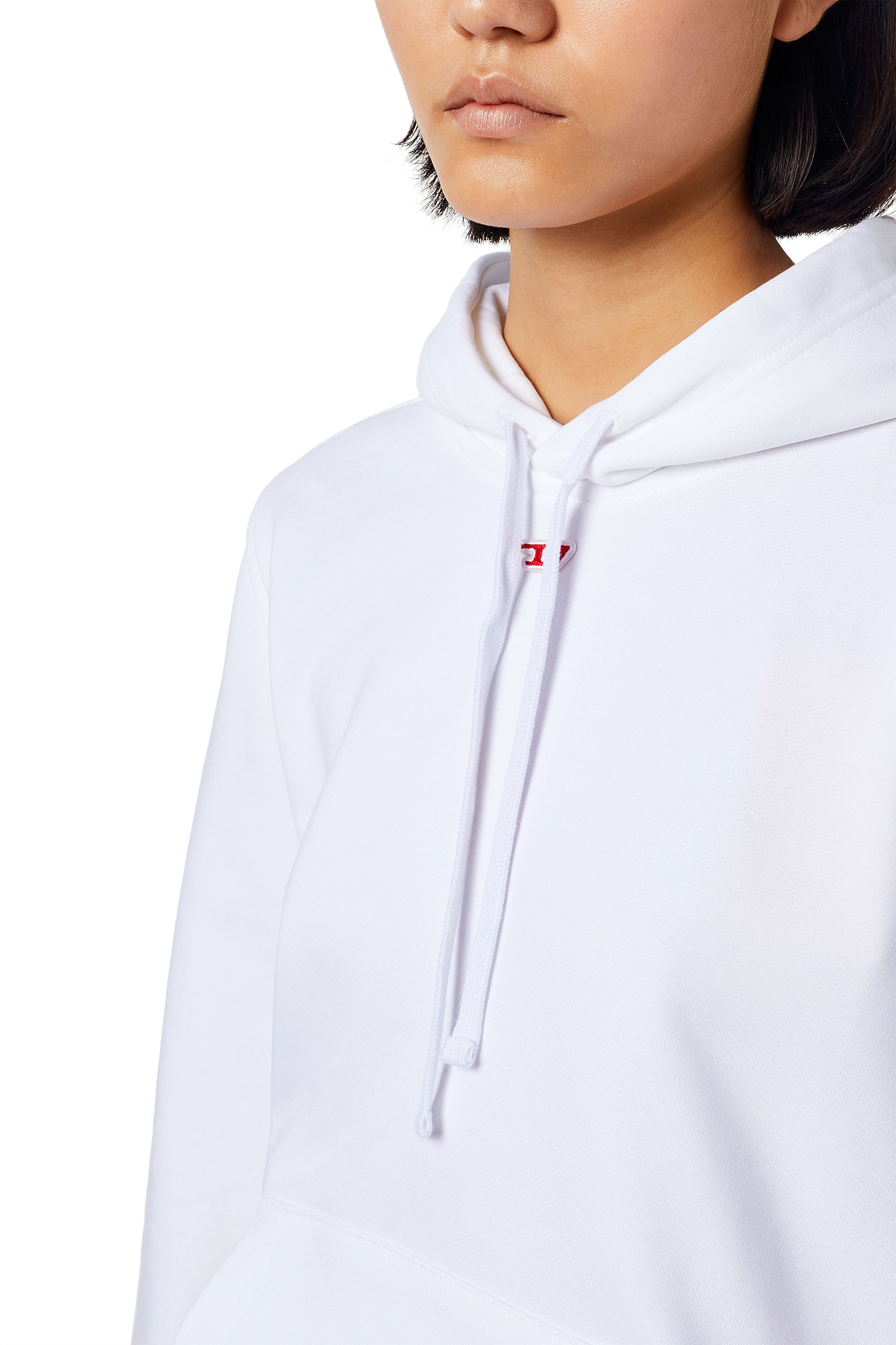 All white top hoodie women's