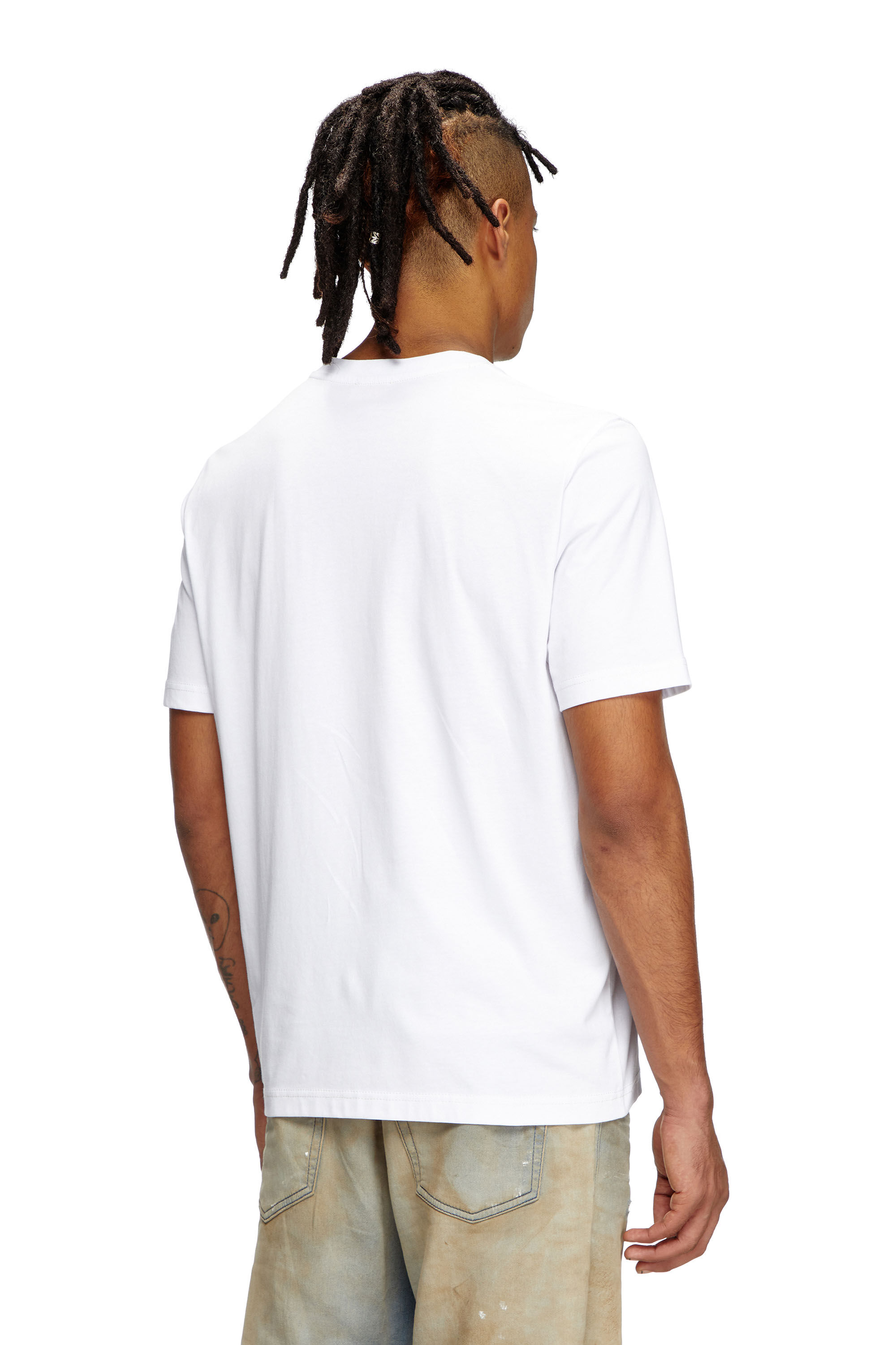 ★DIESEL★ T-Adjust R4 T-Shirt White A163970GRAI100 A16397_0GRAI_100_C.jpg