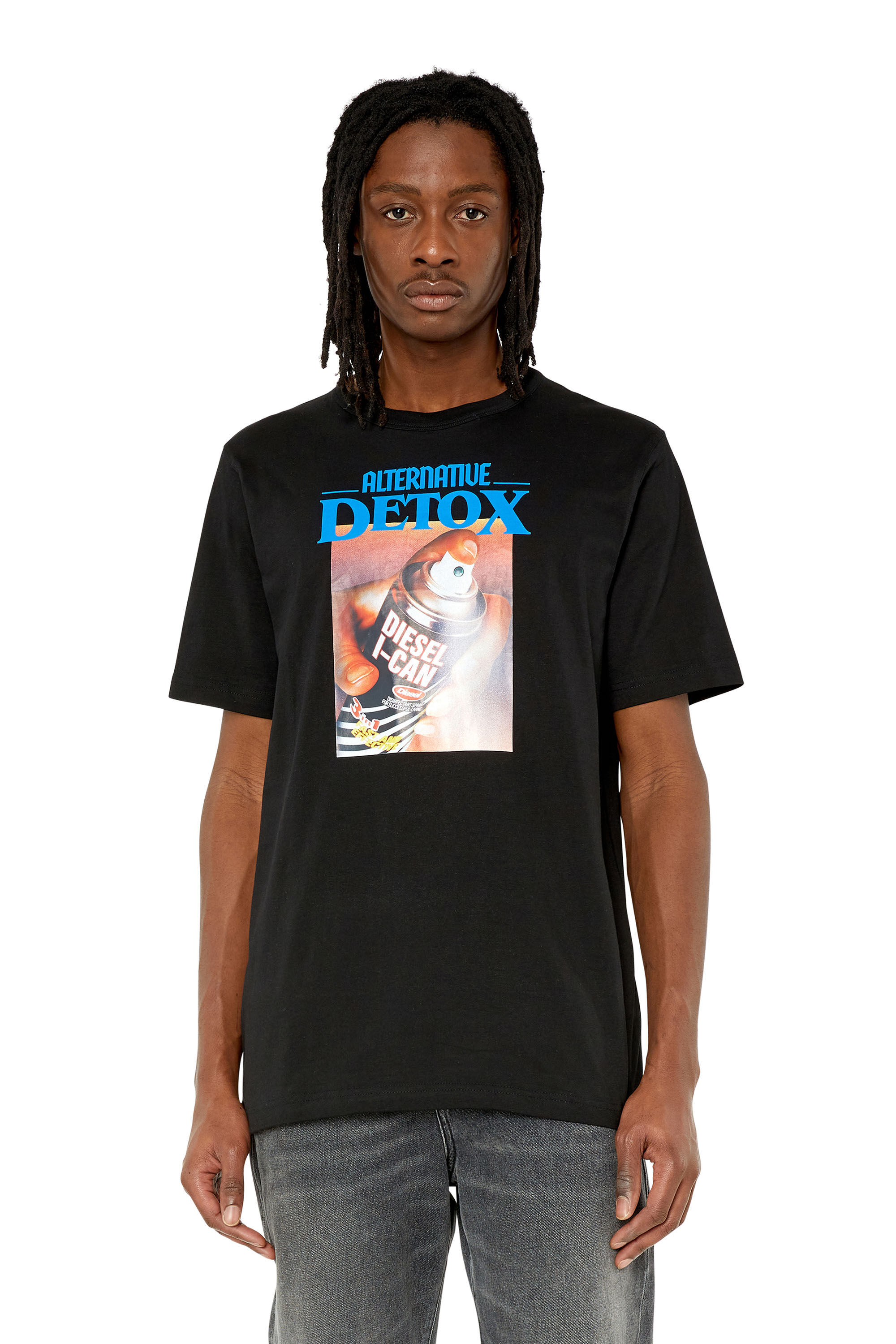 Diesel - T-JUST-G4, Black - Image 3