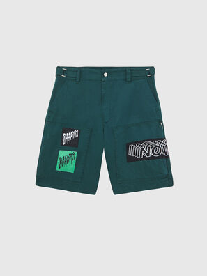P-DUGA-SHO, Dark Green - Shorts