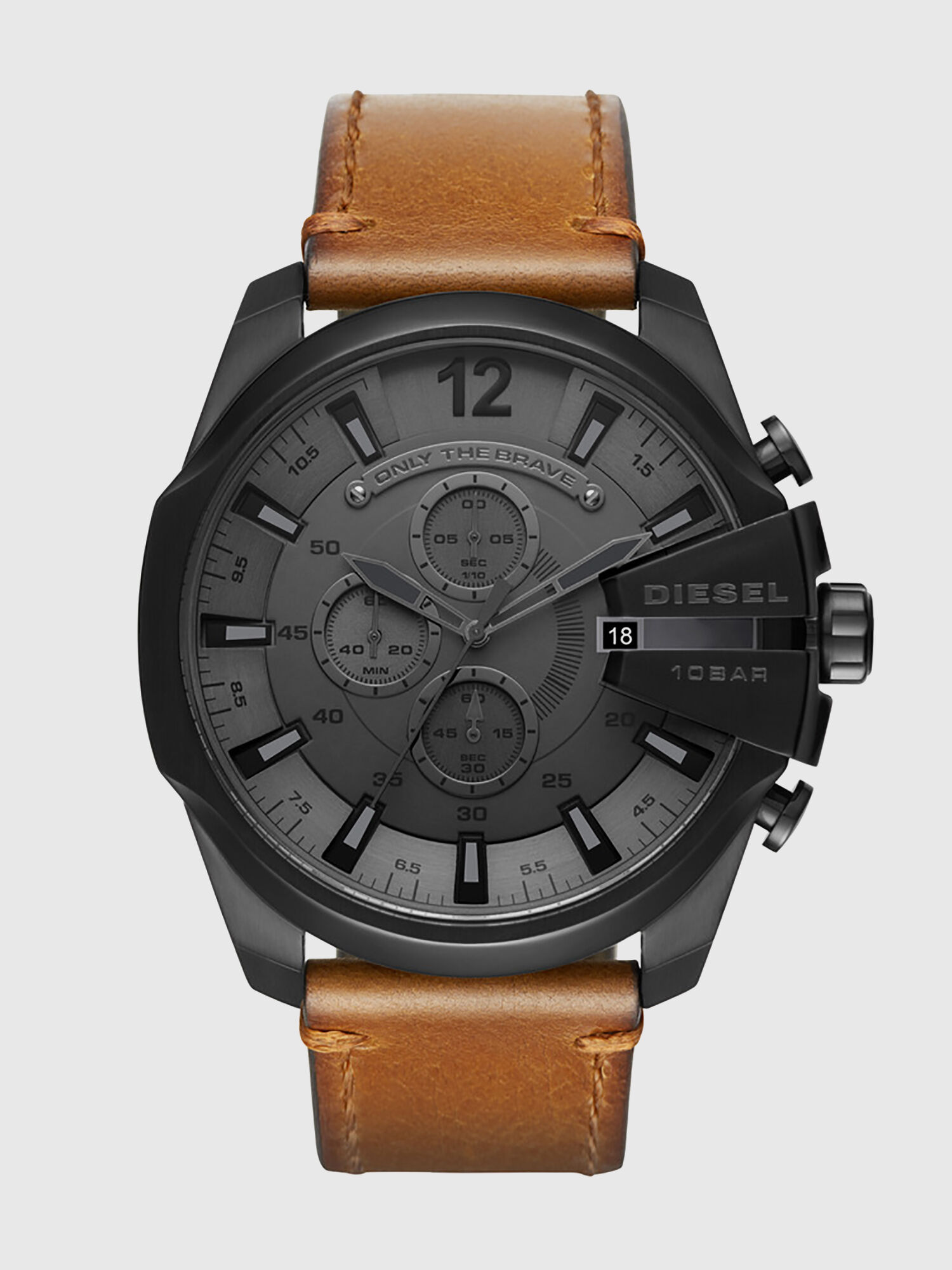 DOGEN様① DZ4463 Man: Mega Chief watch with gray dial | Diesel