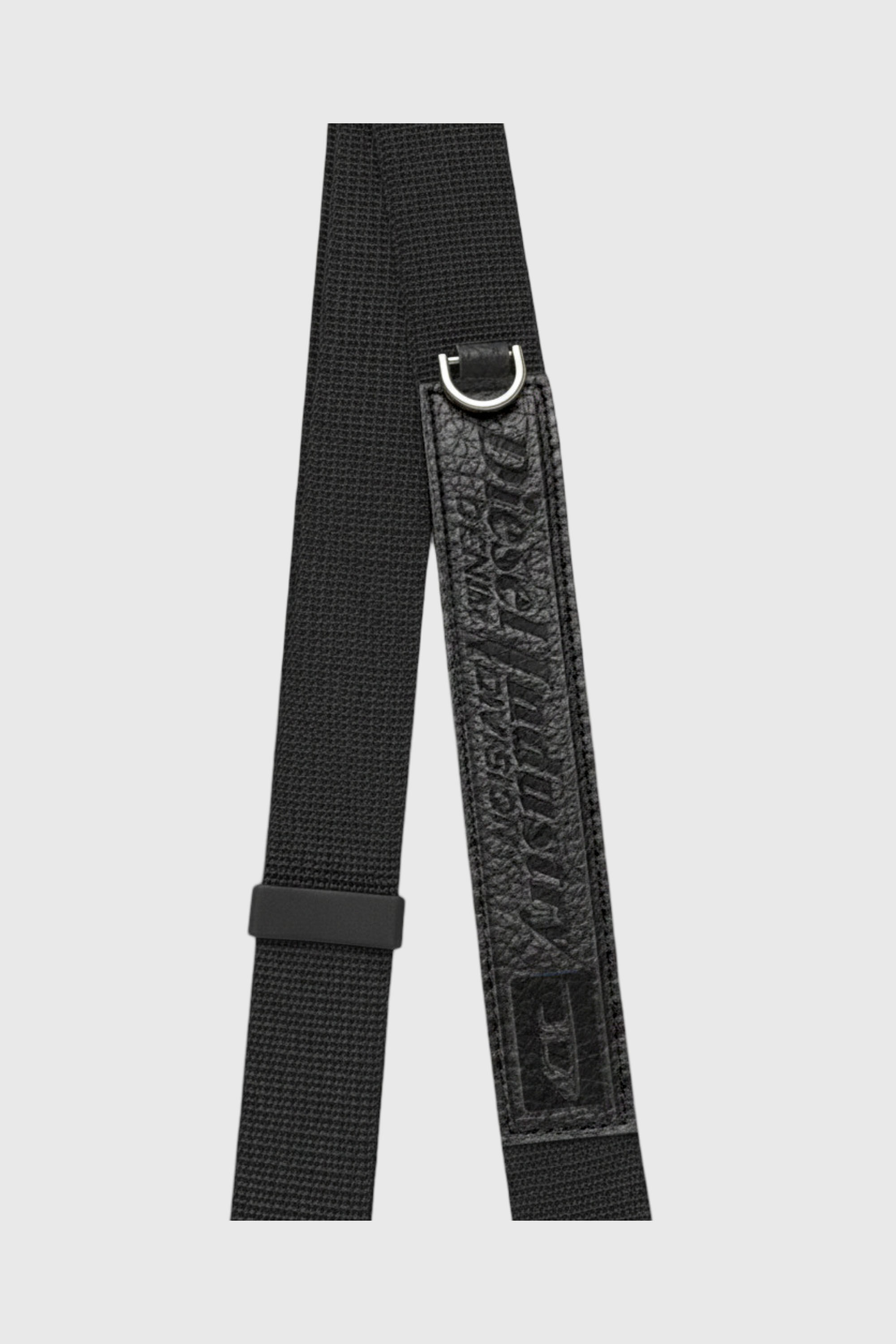 Diesel - 60658 UNIVERSAL STRAP, Unisex's Flag D necklace phone crossbody strap in Black - 4