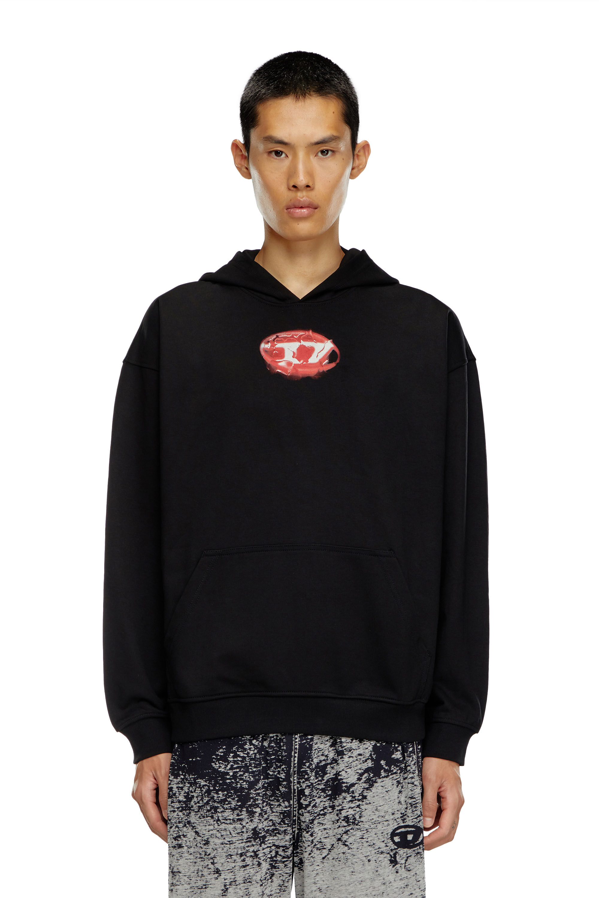 Diesel - S-BOXT-HOOD-K3, Black - Image 5