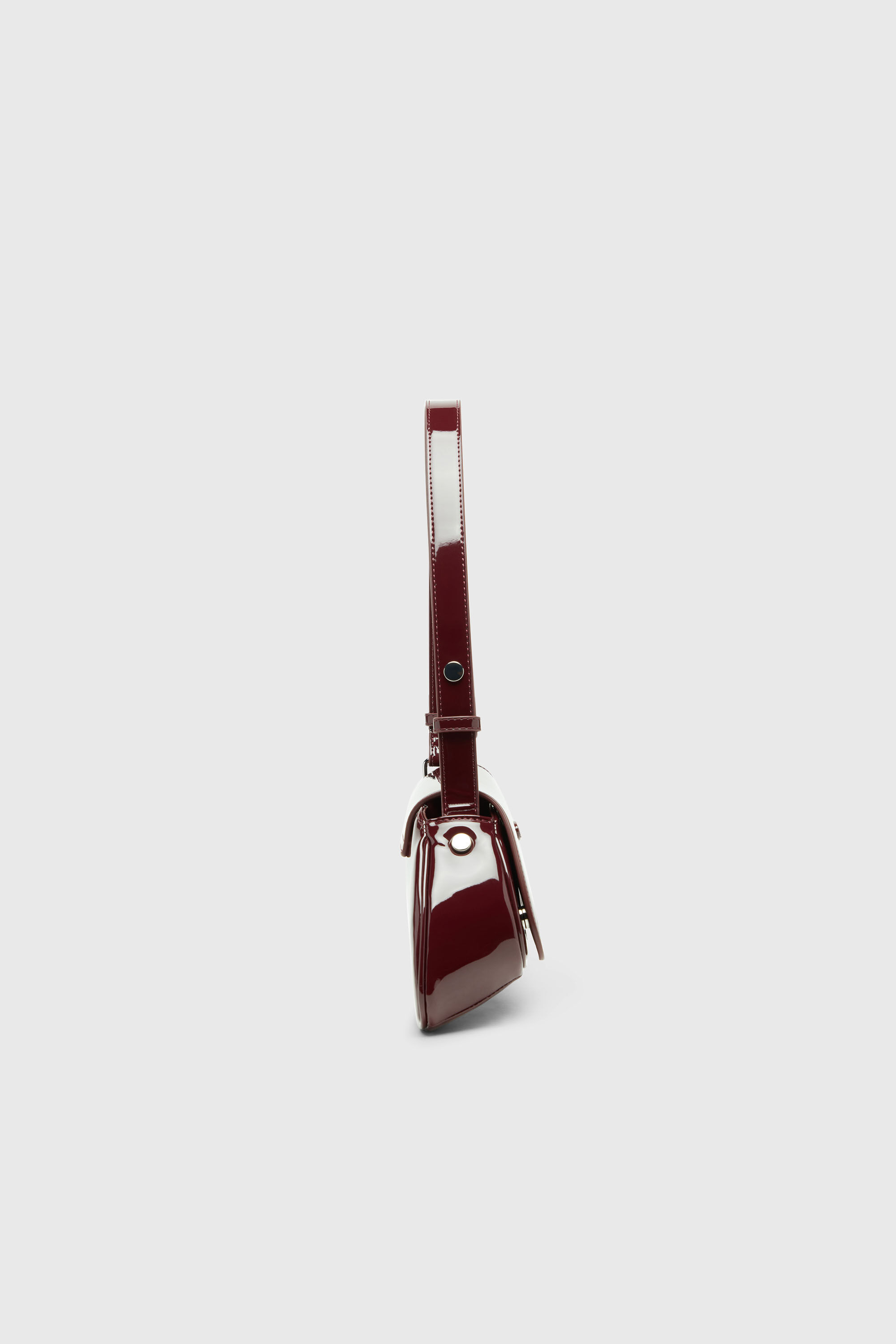 Diesel - PLAY CROSSBODY, Woman's Play-Glossy crossbody bag in Burgundy - 5