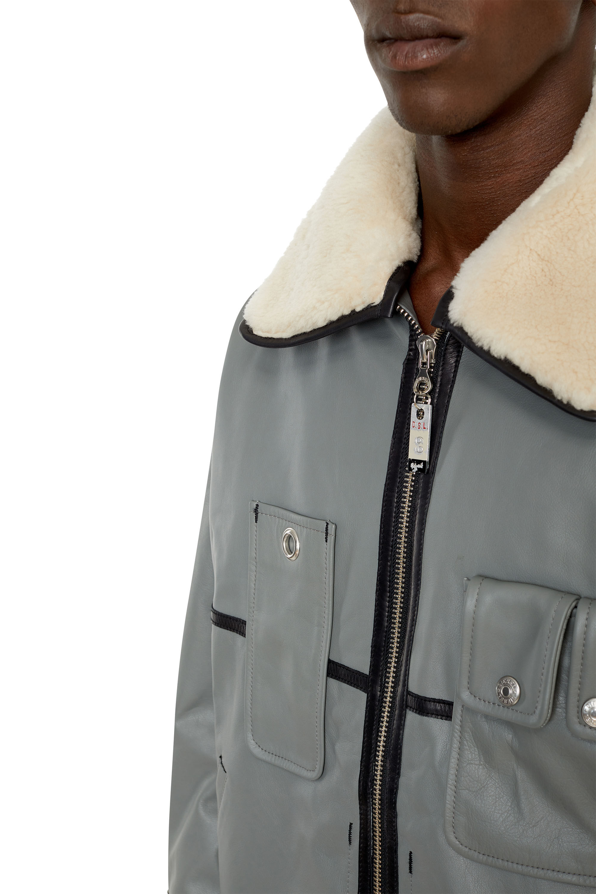 Diesel - L-GILBERT-FUR, Grey - Image 6