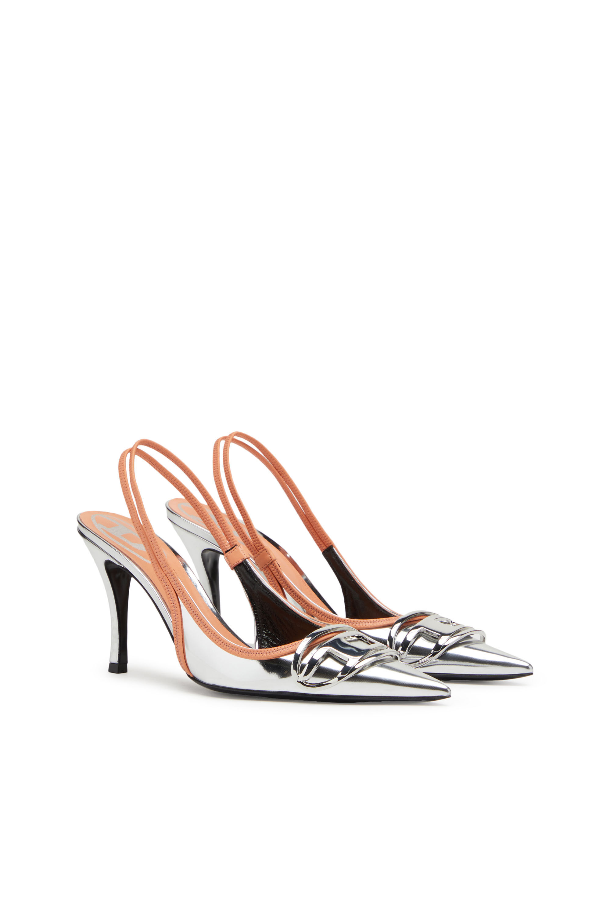 Venus silver heels outlet