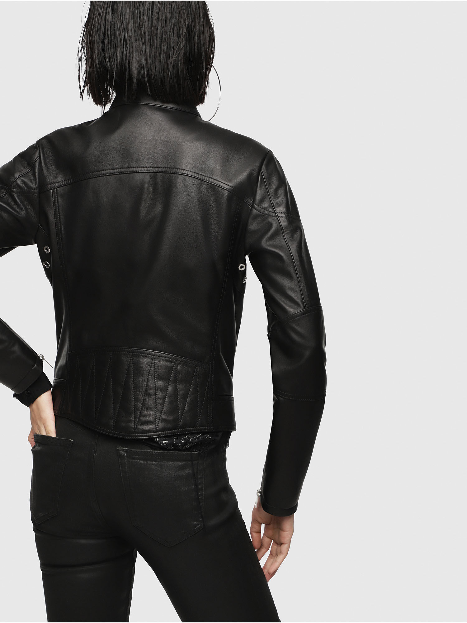 diesel l rush leather jacket