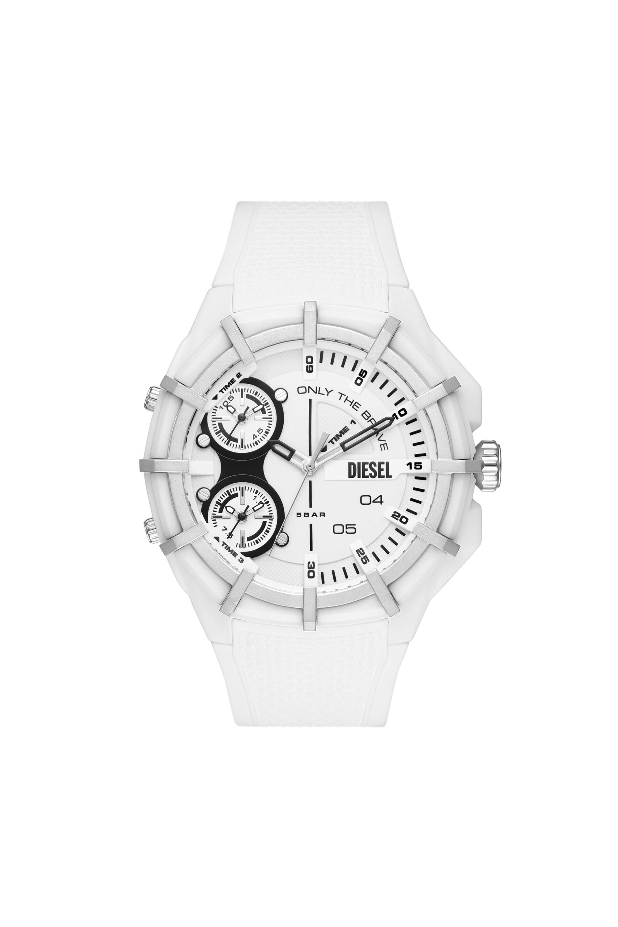 All white deals diesel watch