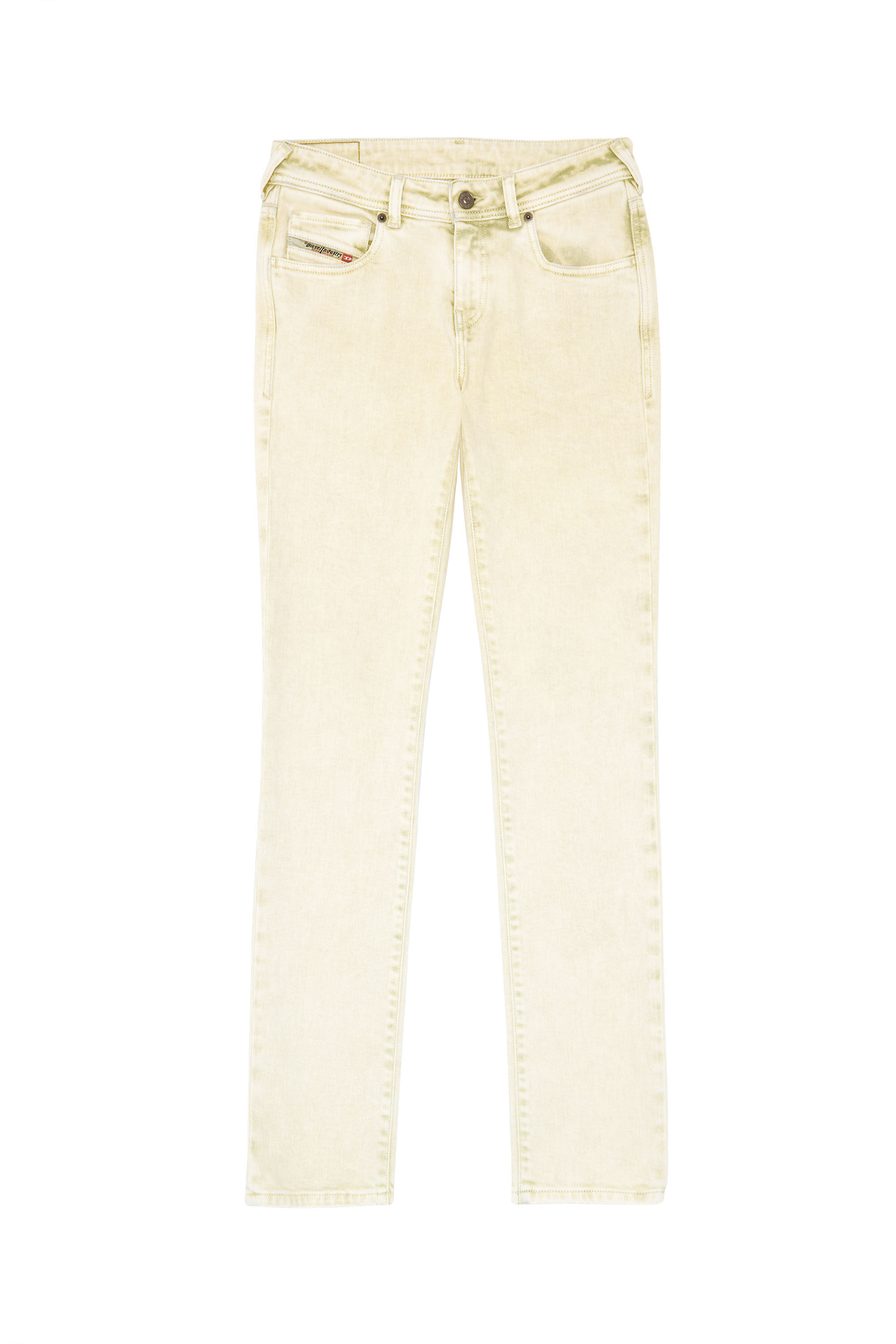Diesel - 2002 09C93 Straight Jeans, Yellow - Image 2