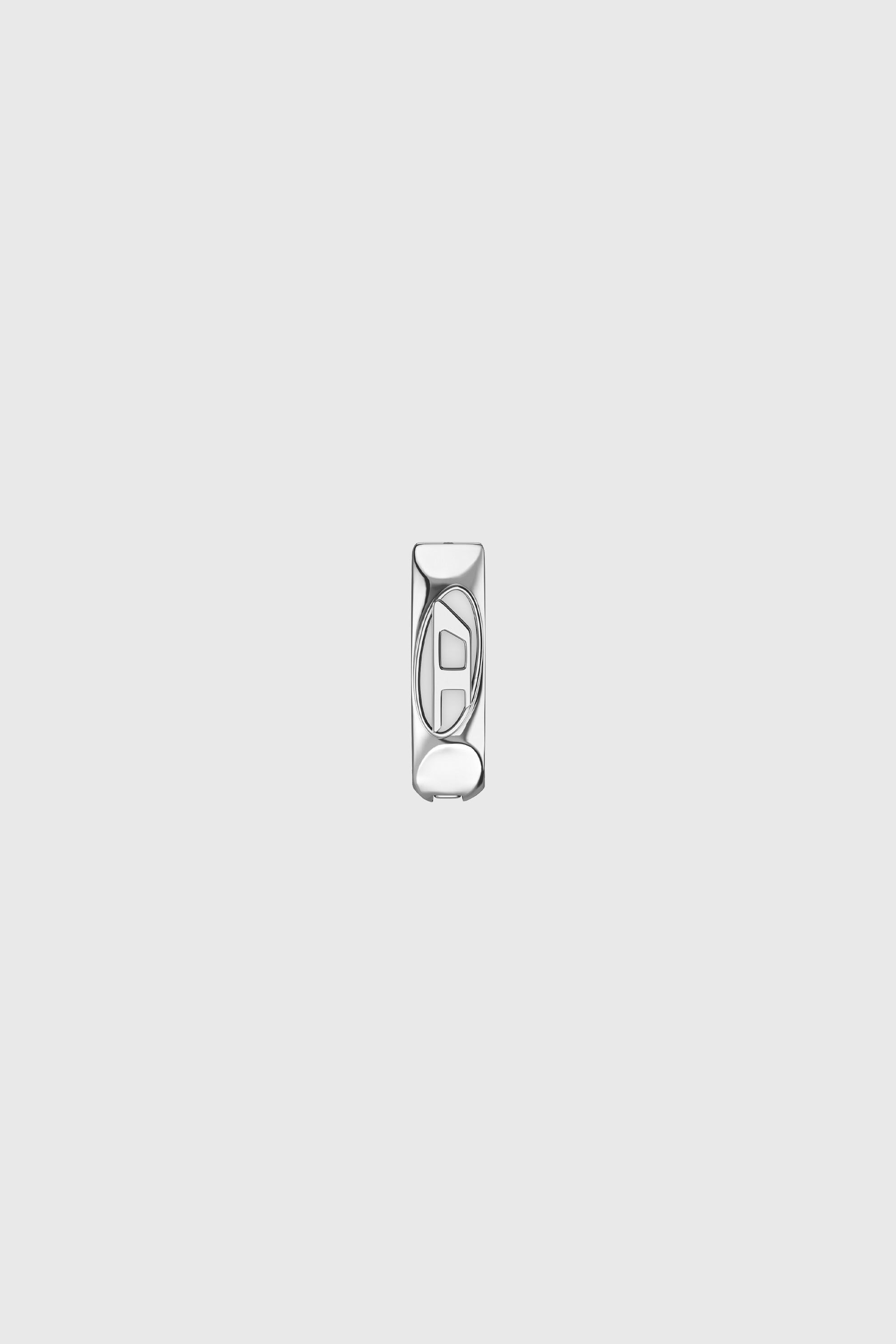 Diesel - DX1692040 JEWELLERY, Unisex's Stainless steel single hoop earring in Silver - 1