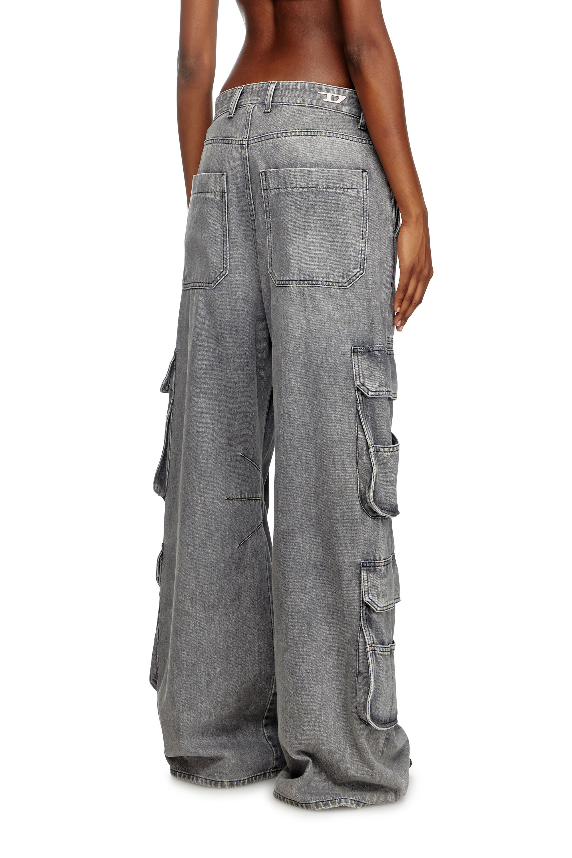 パンツ diesel Relaxed Jeans 1996 D-Sire 0kiai Women's Cargo Relaxed Jeans | Light blue | Diesel 1996 D-Sire